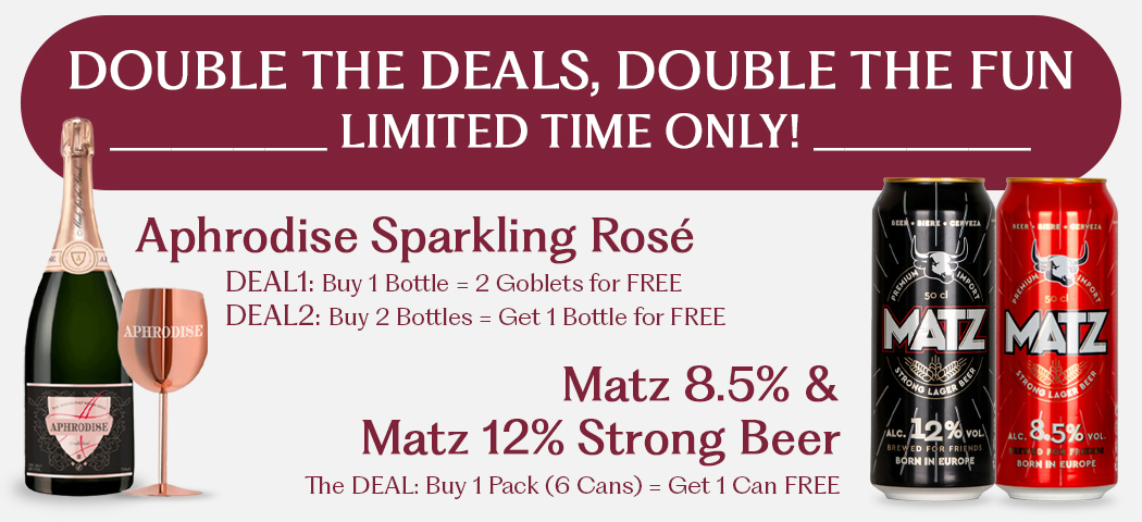 Sparkling Wine & Strong Beer🍷🍺