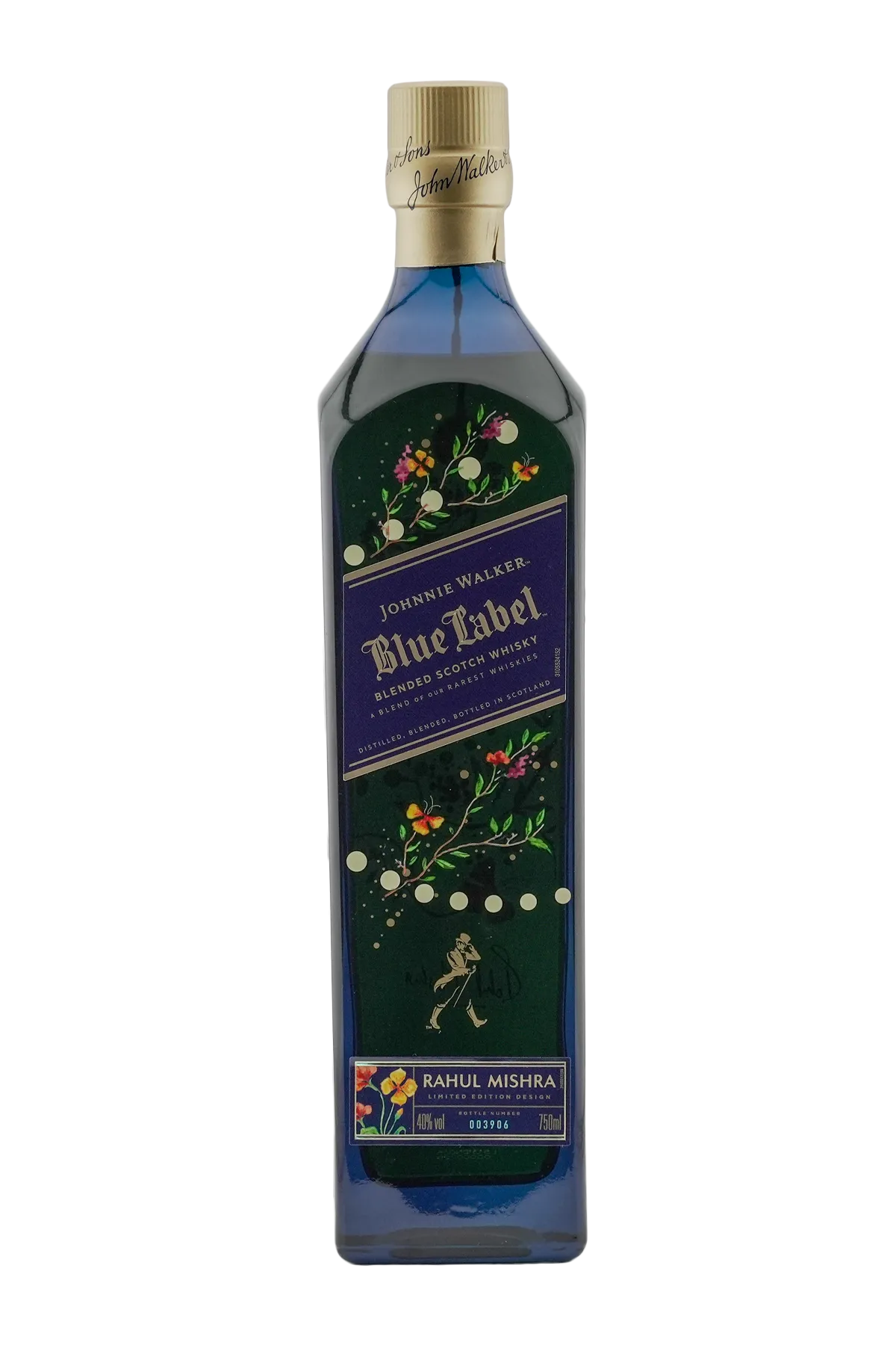 Johnnie Walker Blue Rahul Mishra Limited Edition 750 ml - Compare prices in UAE