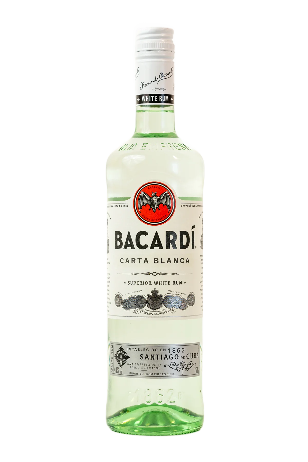 Bacardi Carta Blanca White Rum 750ML by bacardi - Compare prices in UAE