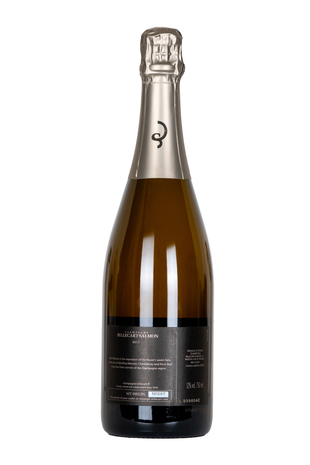 BILLECART-SALMON BRUT RÉSERVE シャンパン Billecart Salmon Brut Reserve