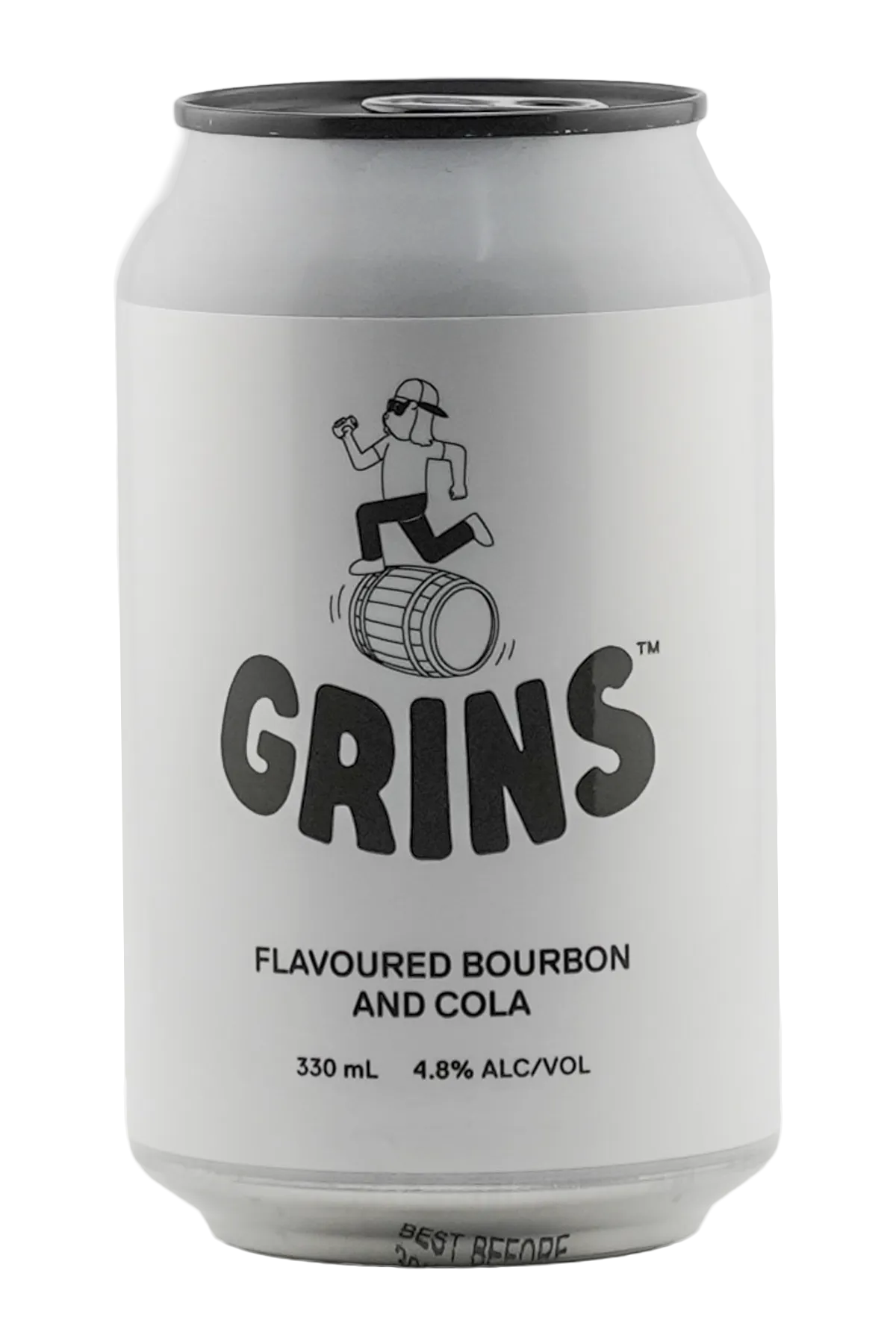 Grins Bourbon And Cola 4-pack 4 x 330ml by grins - Compare prices in UAE