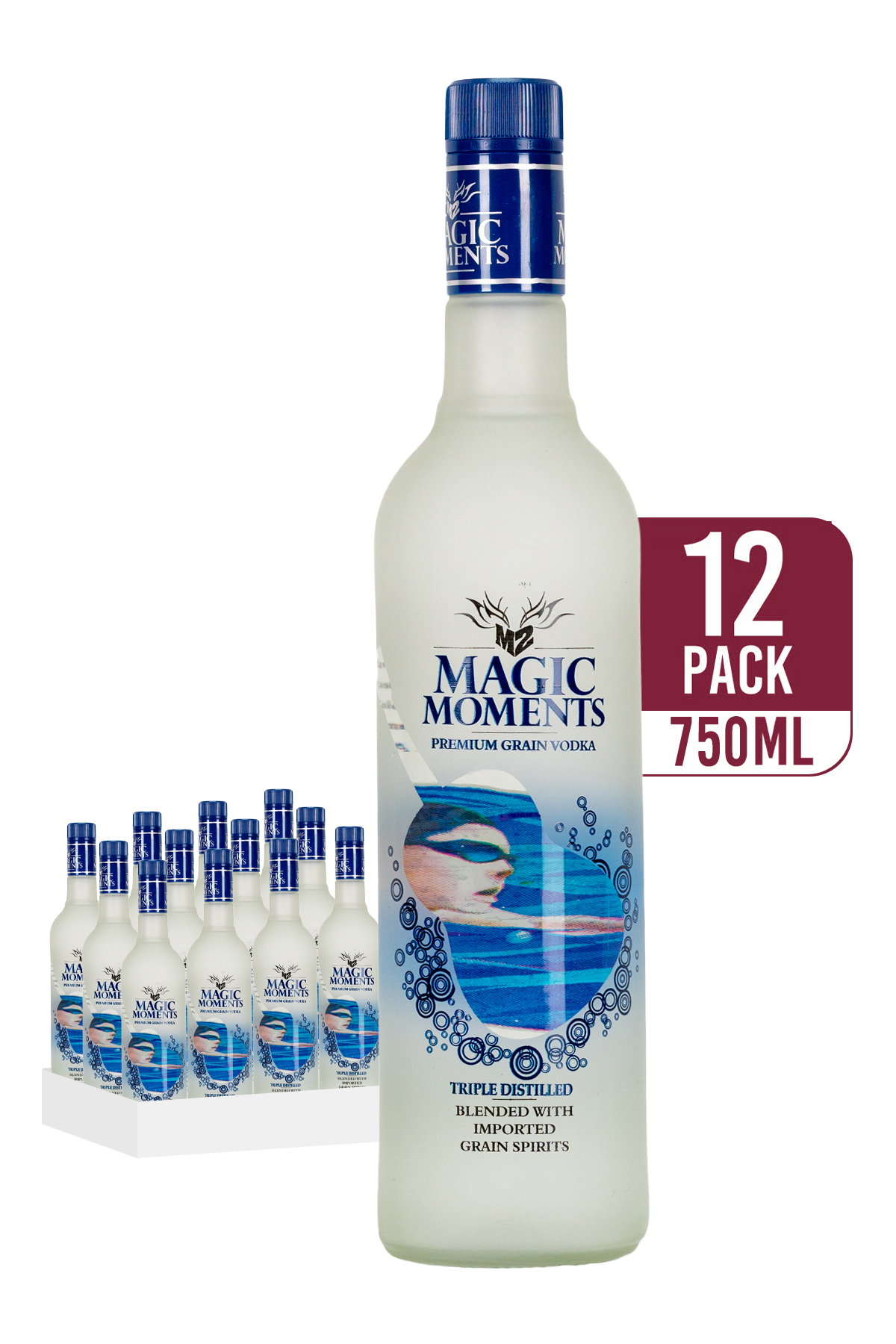 Magic Moments Vodka 12-pack 12 x 750ml - Compare prices in UAE