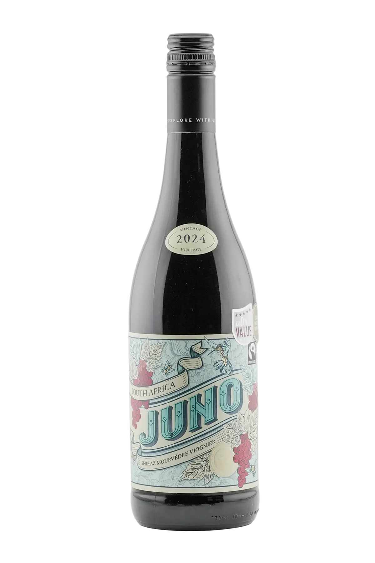 Juno Shiraz Mourvedre Viognier 750 ml - Compare prices in UAE