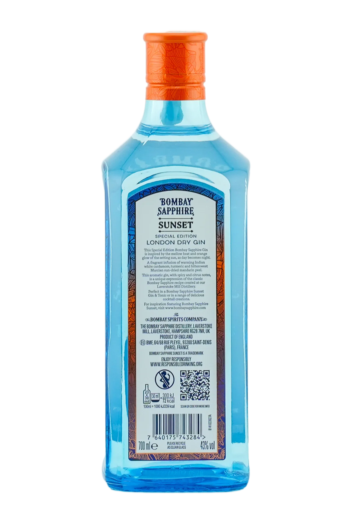 Buy Bombay Sapphire Sunset Edition Gin | Delivery Dubai/AUH