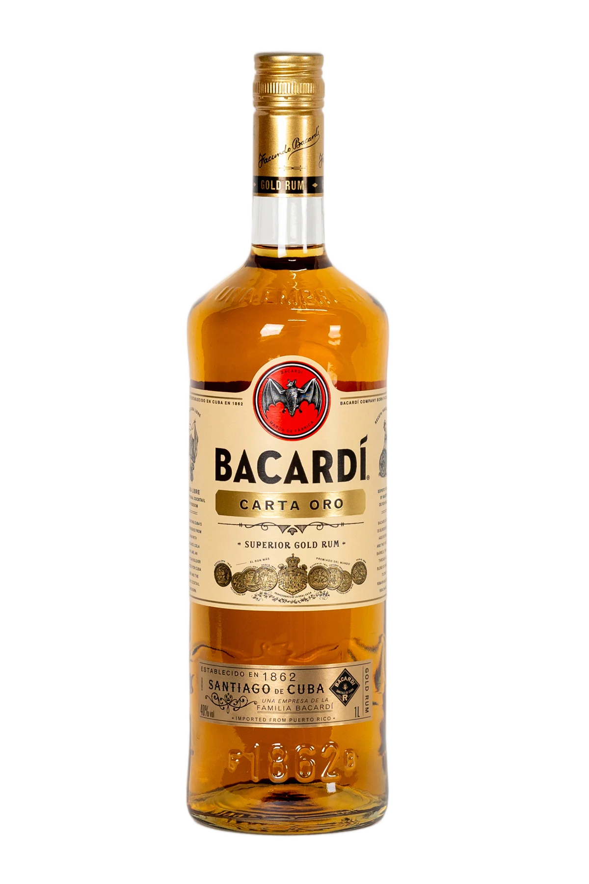 Bacardi Carta Oro 1L by bacardi - Compare prices in UAE
