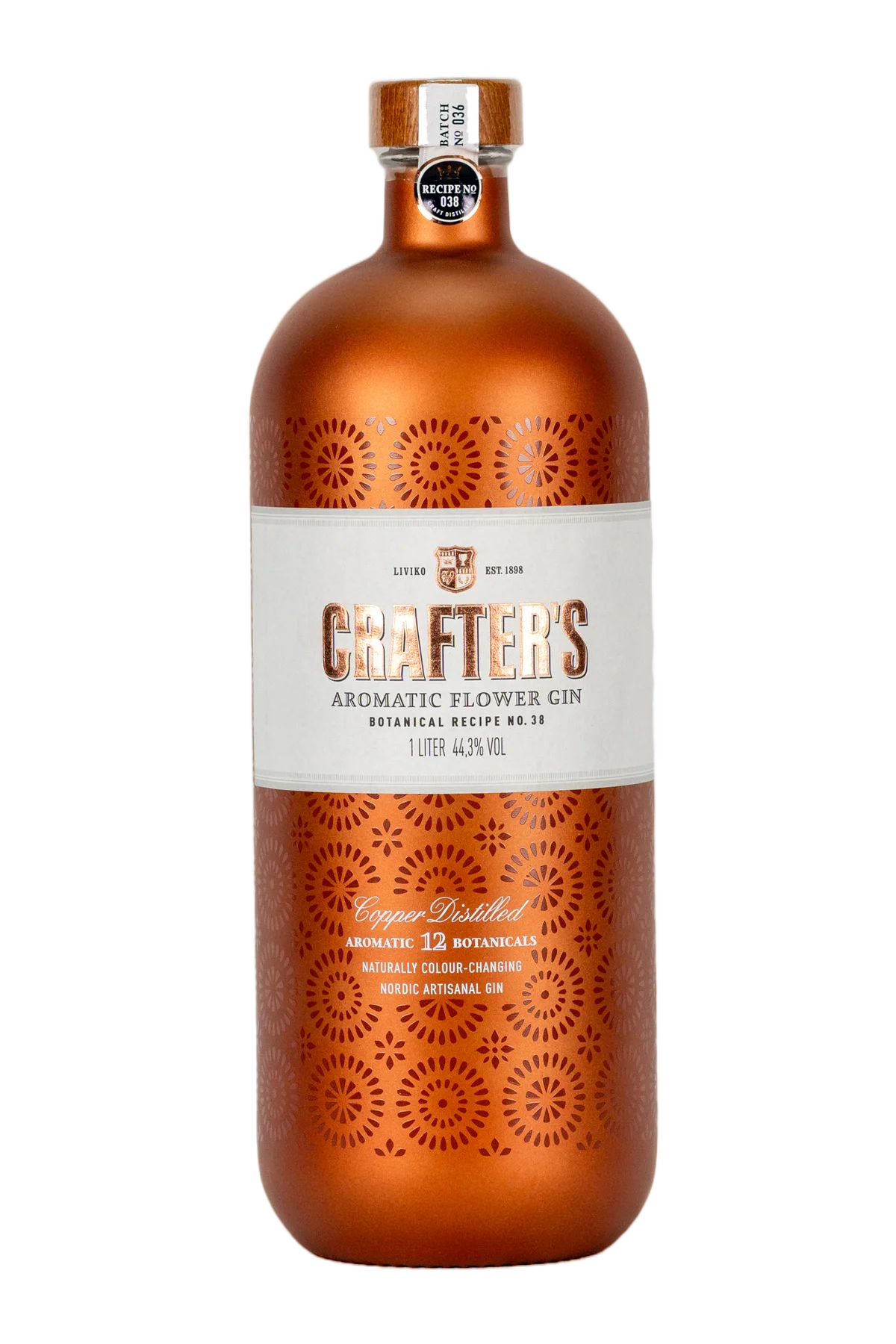 Crafter's Aromatic Flower Gin 1000 ml by crafters - Compare prices in UAE