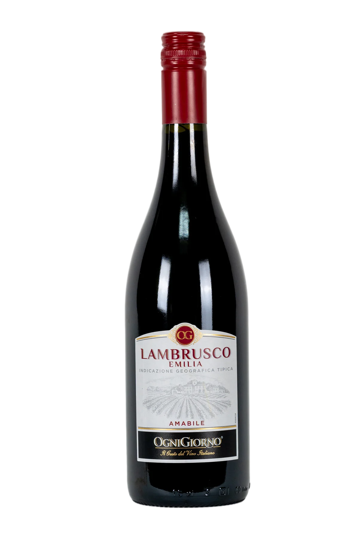 Zonin Lambrusco Dell Emilia Amabile Ognigiorno IGT 750 ml - Compare prices in UAE