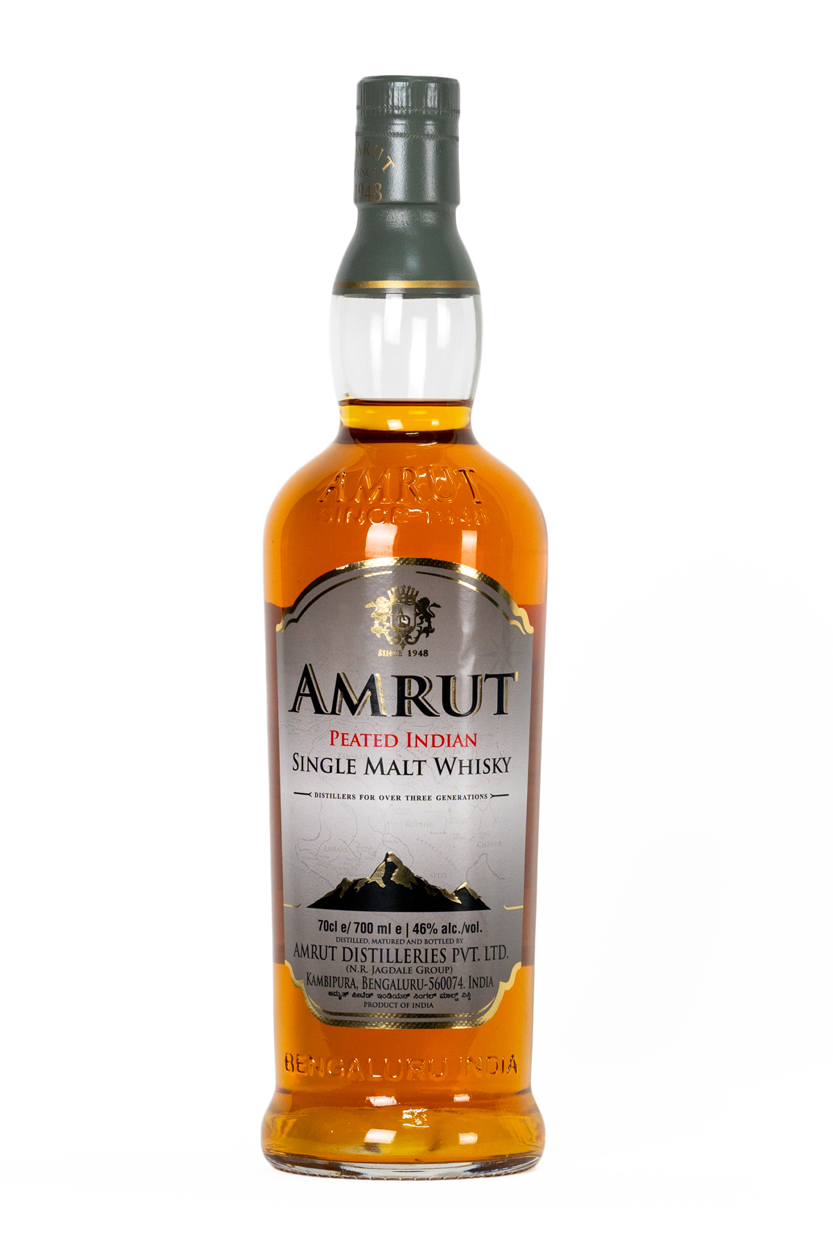 Amrut Peated Indian Single Malt Whisky