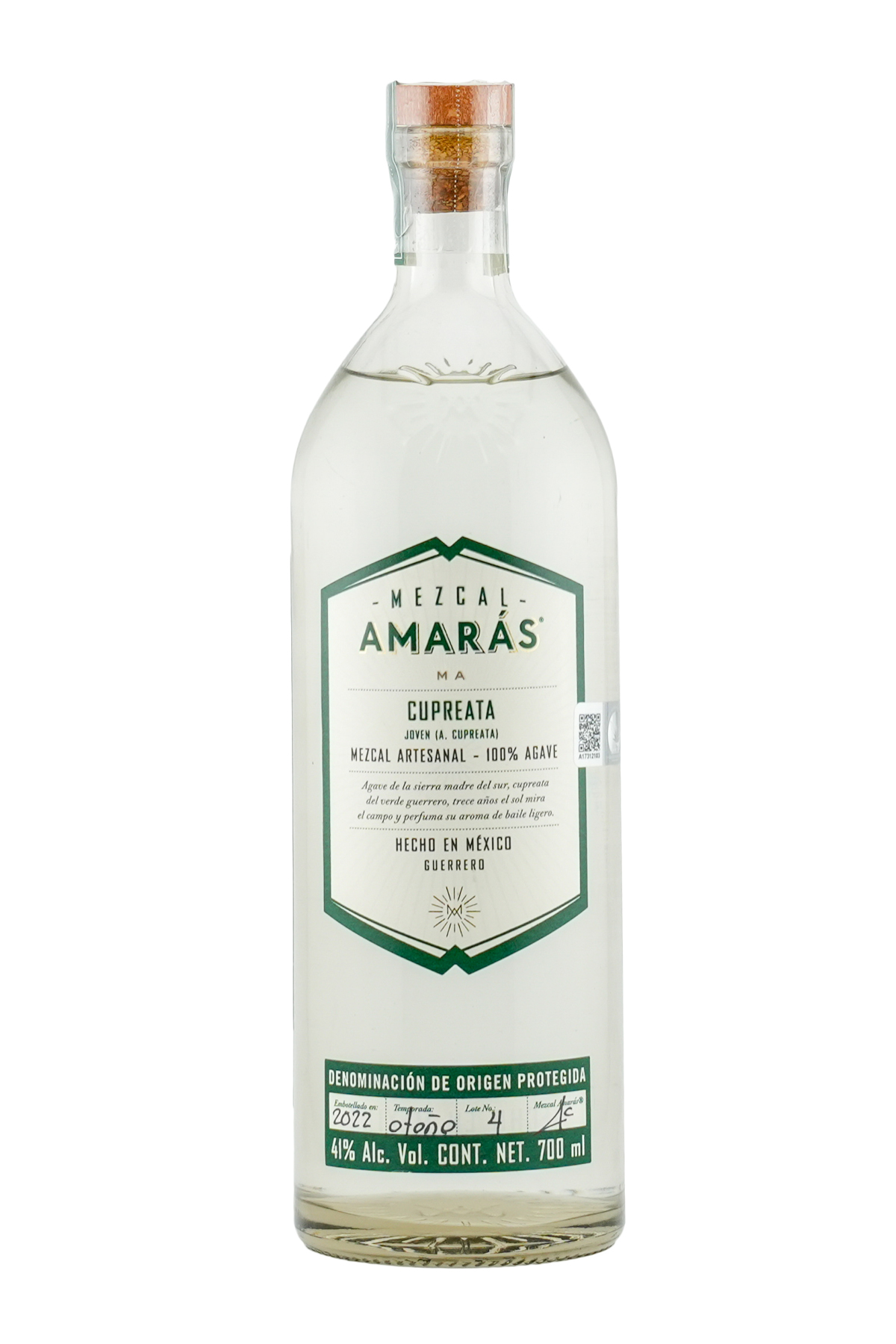 Mezcal Amarás Cupreata