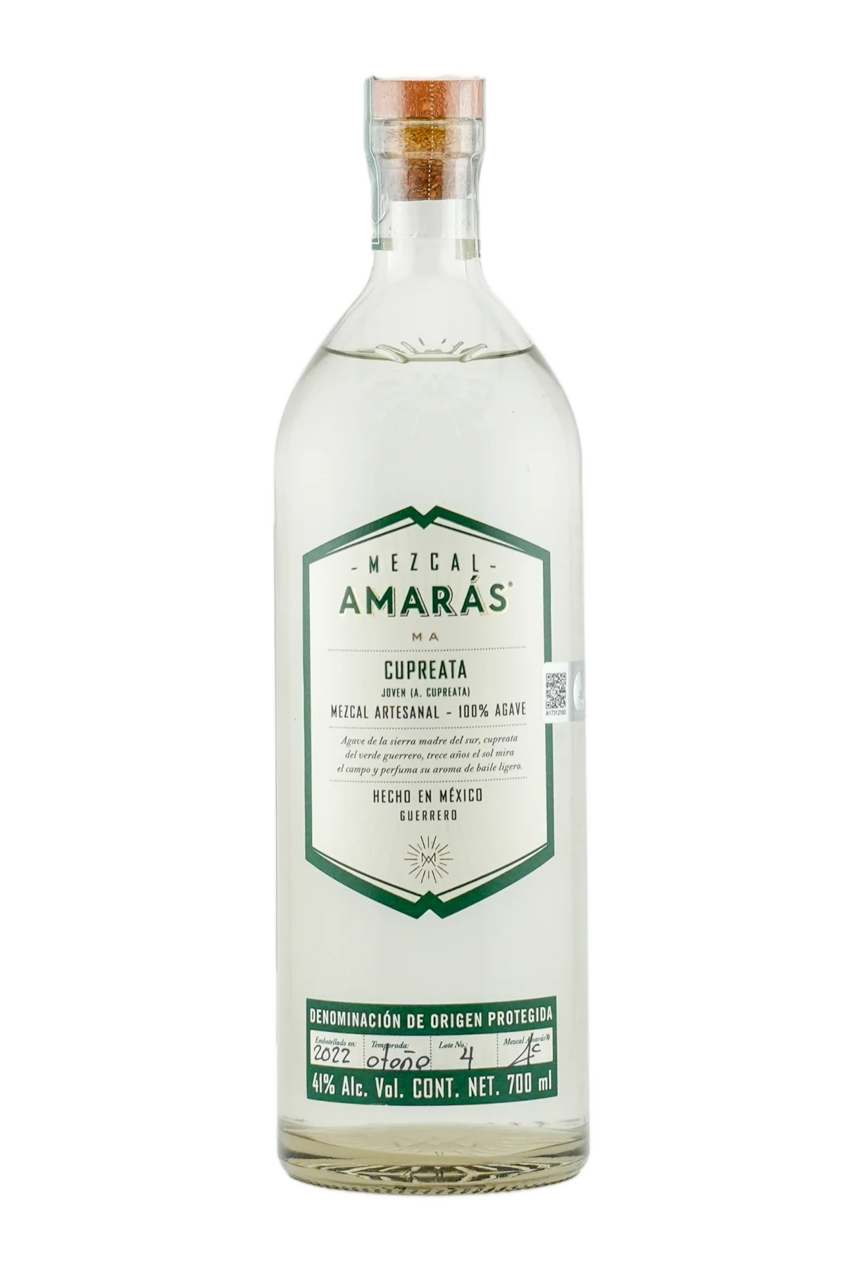 Mezcal Amar s Cupreata 700 ml - Compare prices in UAE