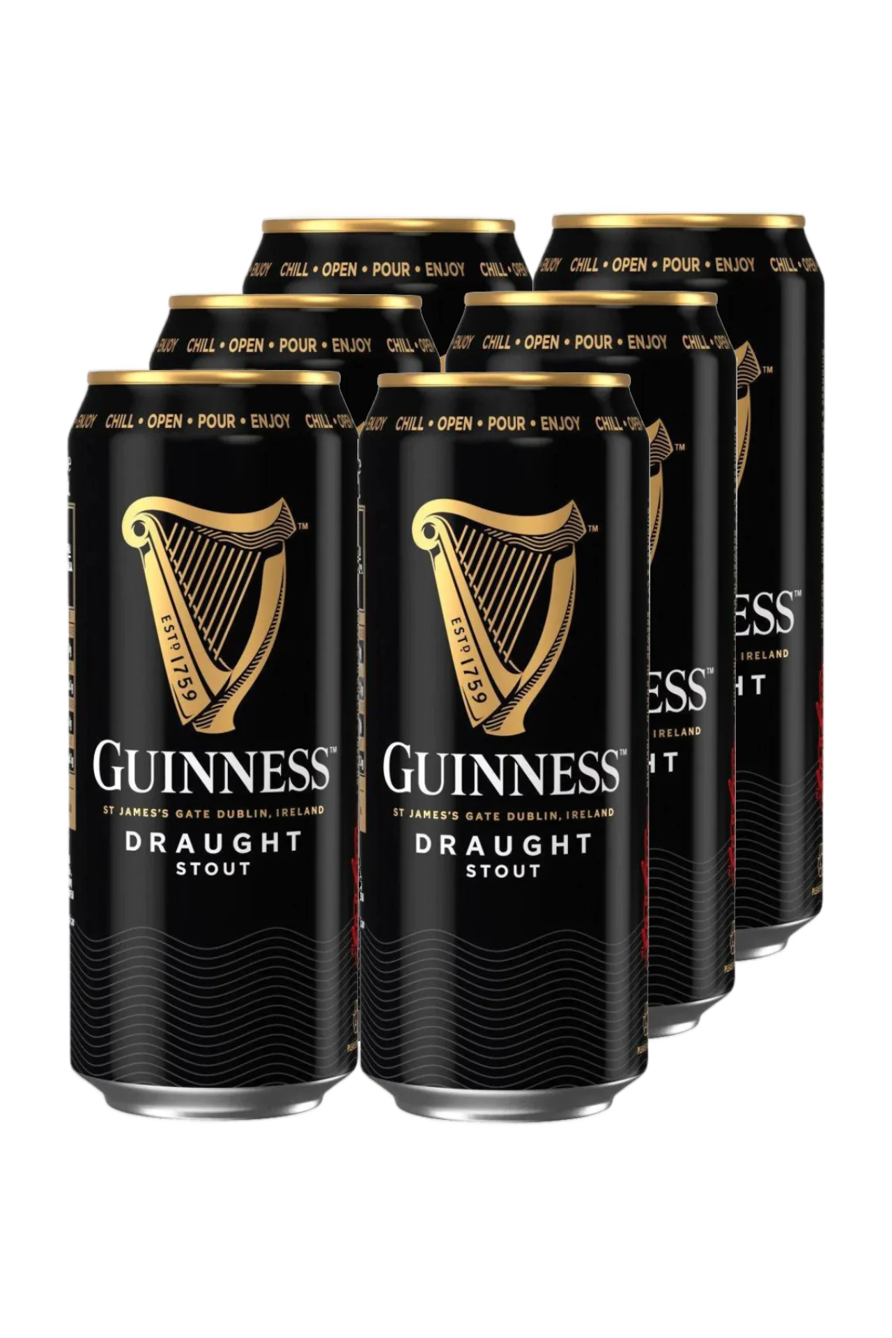 Guinness Draught Irish Dry Stout 6-pack 6 x 440ml - Compare prices in UAE