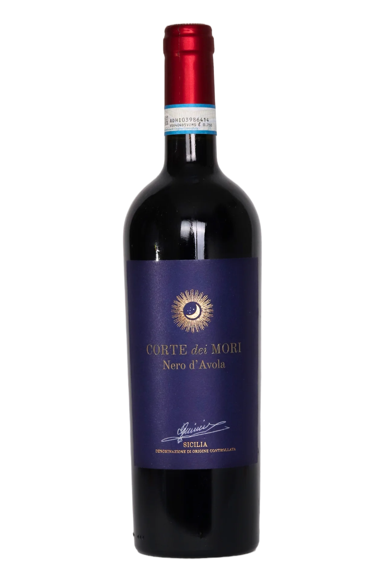 Corte dei Mori Nero d'Avola Etichetta Blu 750 ml - Compare prices in UAE