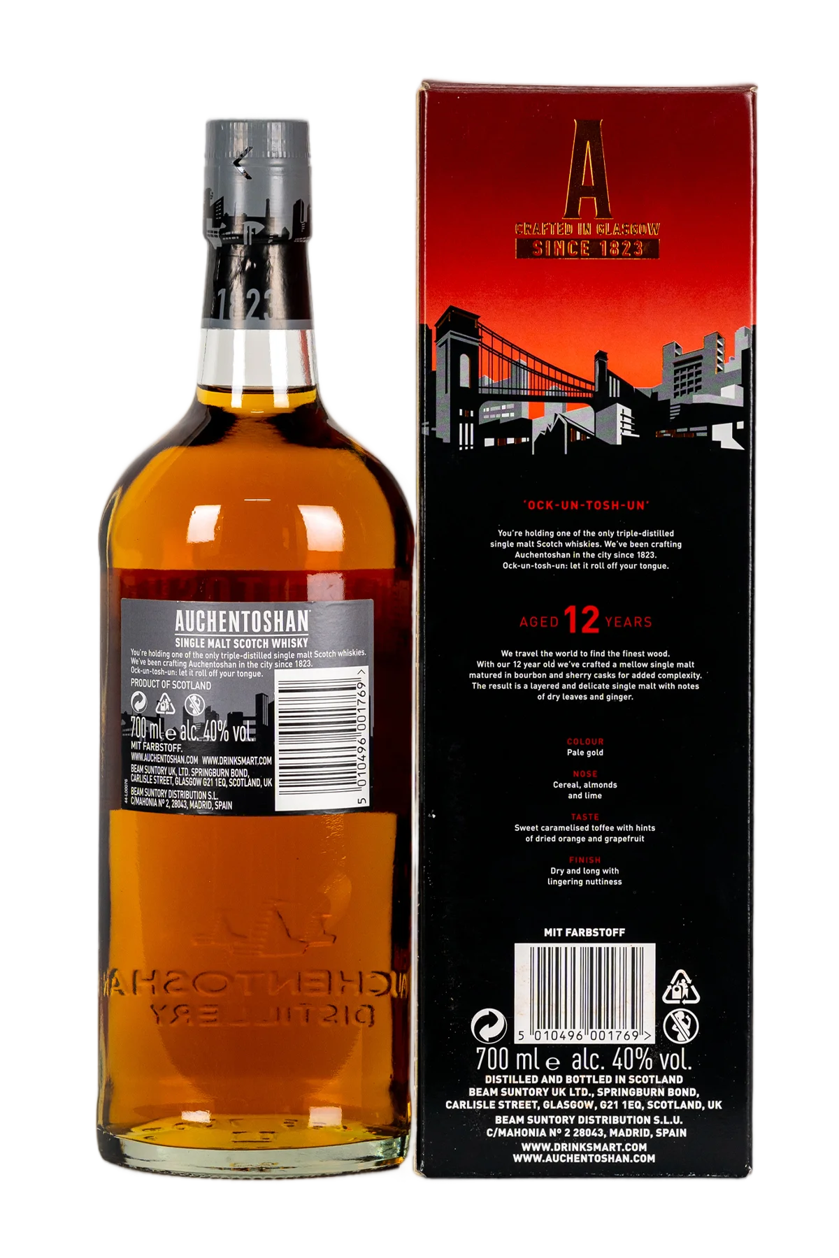 Buy Auchentoshan 12 Year Old Single Malt Delivery Dubai/AUH