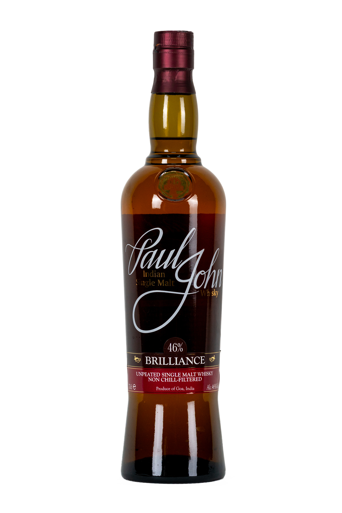 Paul John Brilliance Indian Single Malt Whisky
