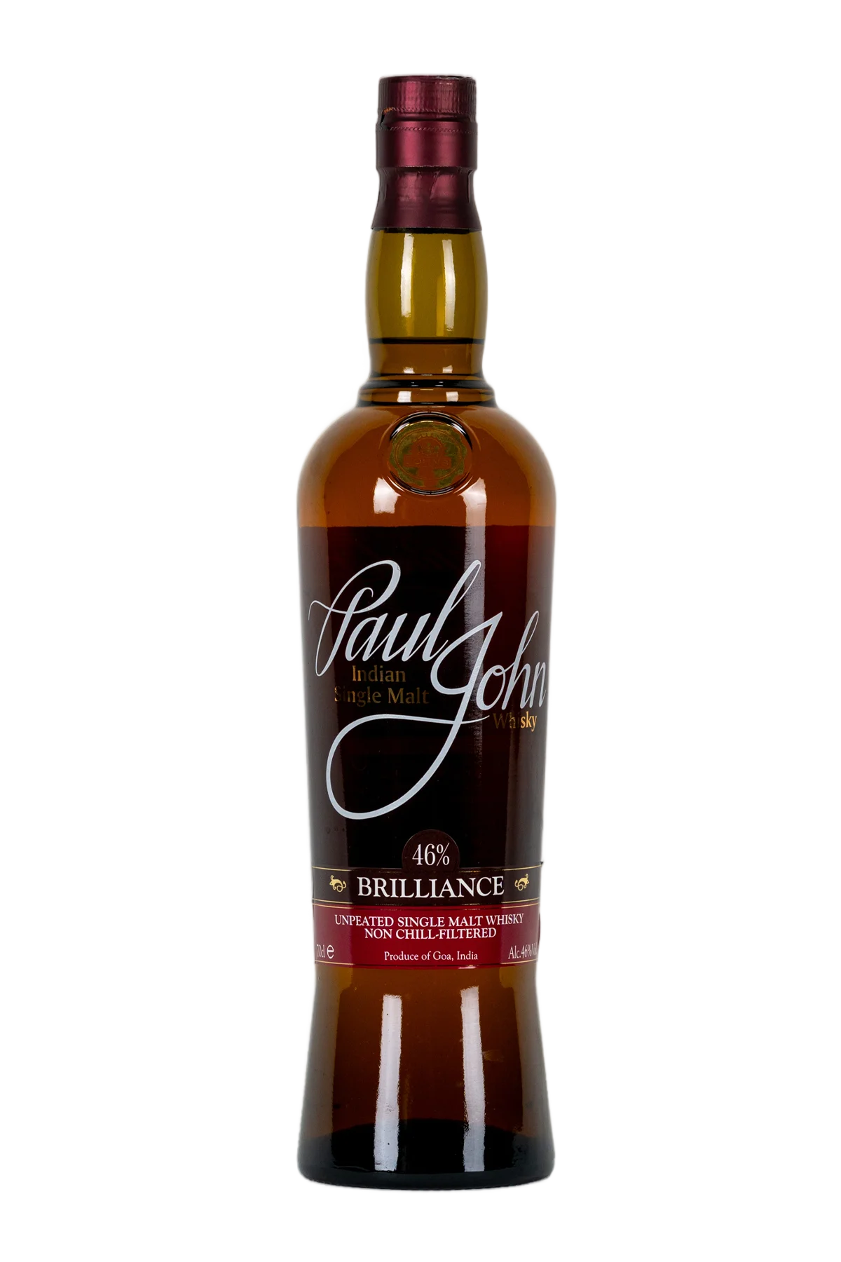Paul John Brilliance Indian Single Malt Whisky 700 ml - Compare prices in UAE