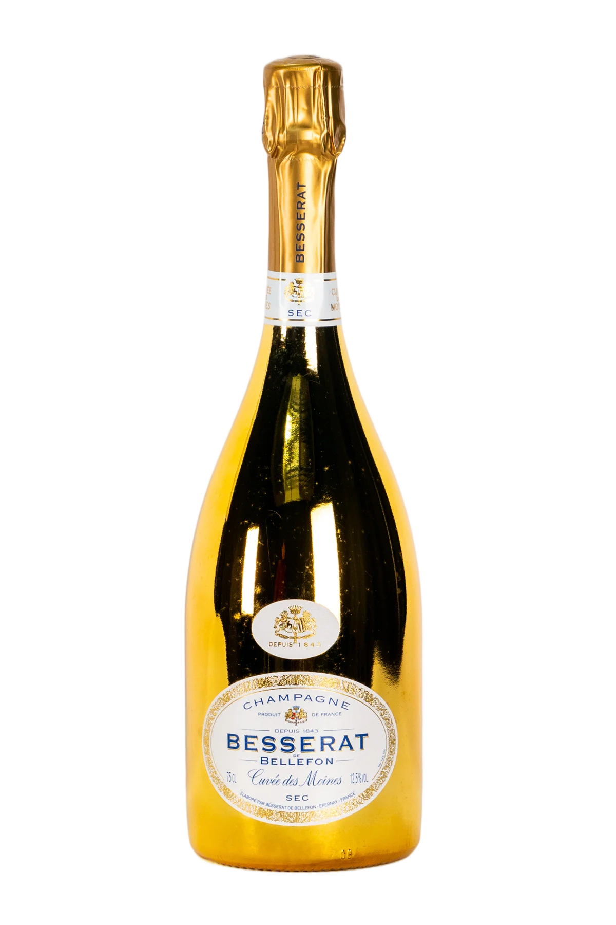 Besserat de Bellefon Champagne Cuvee des Moines Sec 750 ml by besserat de bellefon - Compare prices in UAE