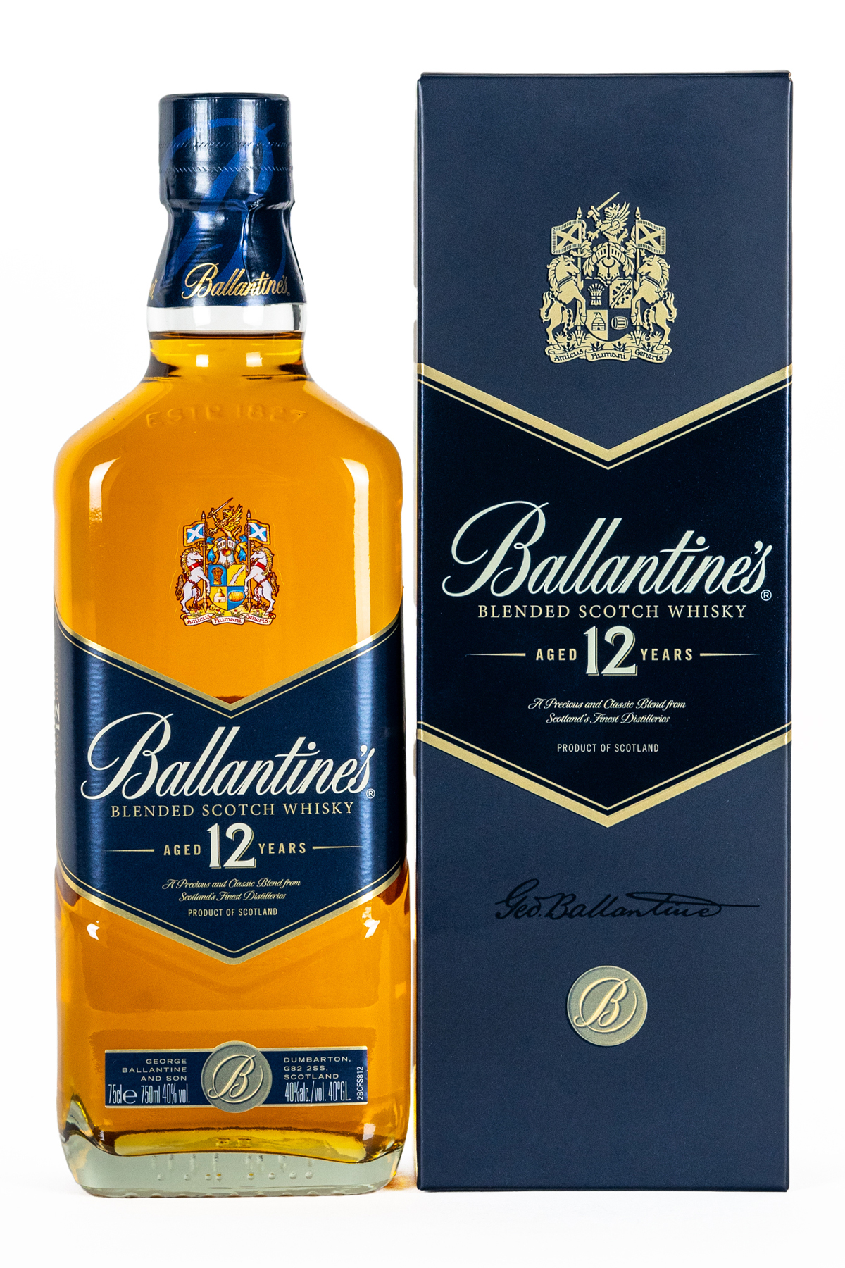 Buy Ballantine's 12 Year Old Blended Scotch - CityDrinks