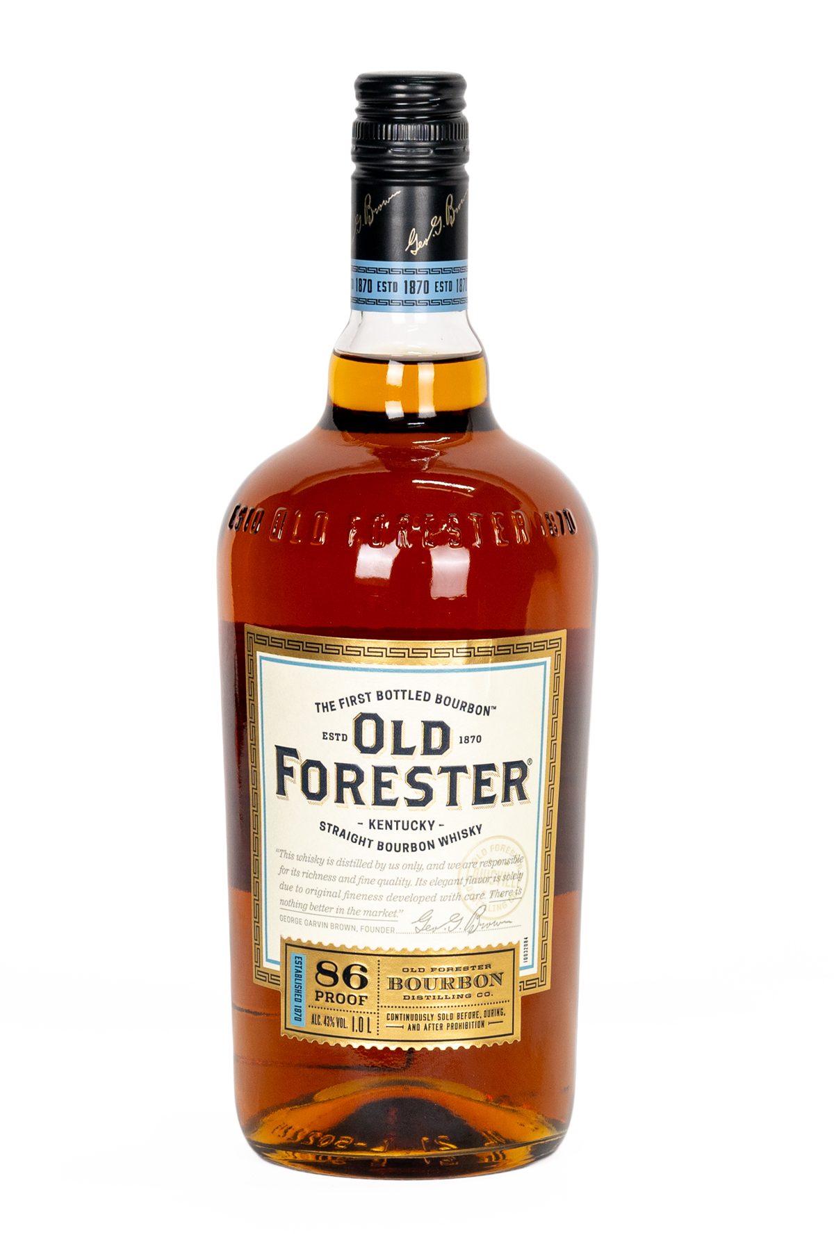 Old Forester 86 Proof Kentucky Straight Bourbon