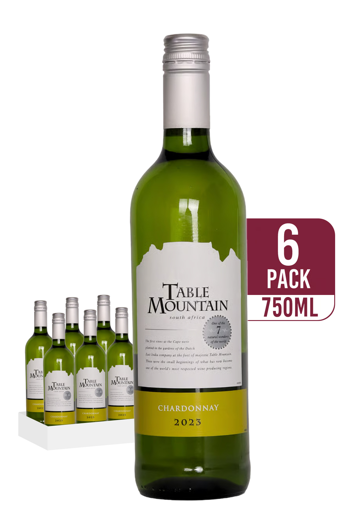Table Mountain Chardonnay 6-pack 6 x 750ml - Compare prices in UAE
