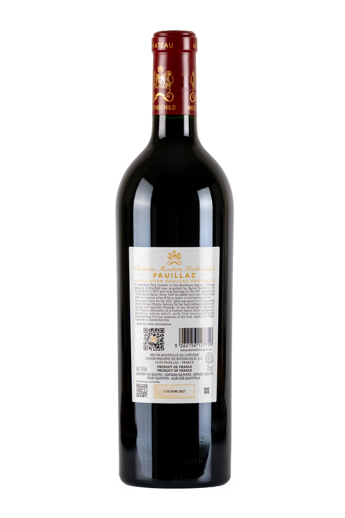 Buy Chateau Mouton Rothschild Pauillac Wine - CityDrinks
