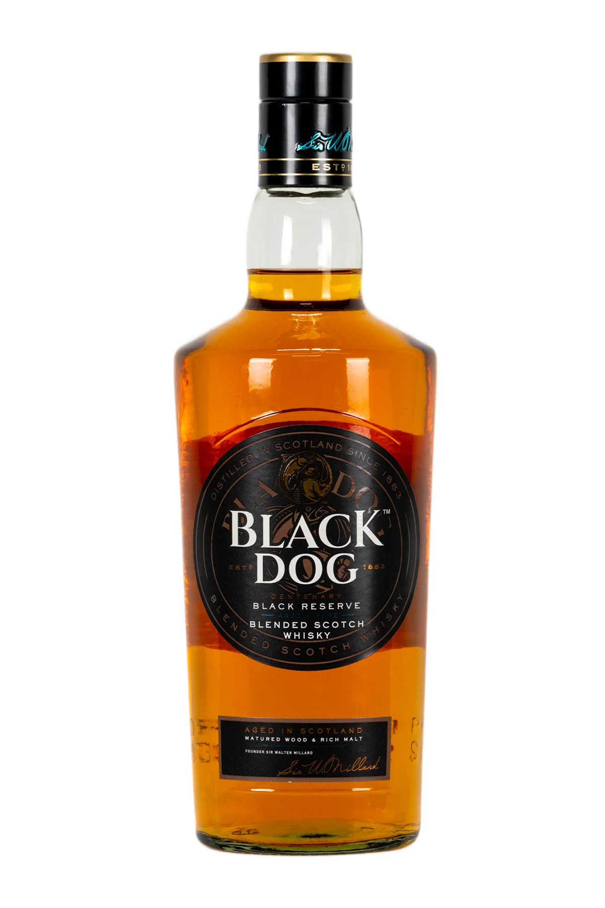 Black Dog Black Reserve Blended Scotch 750 ml - Compare prices in UAE