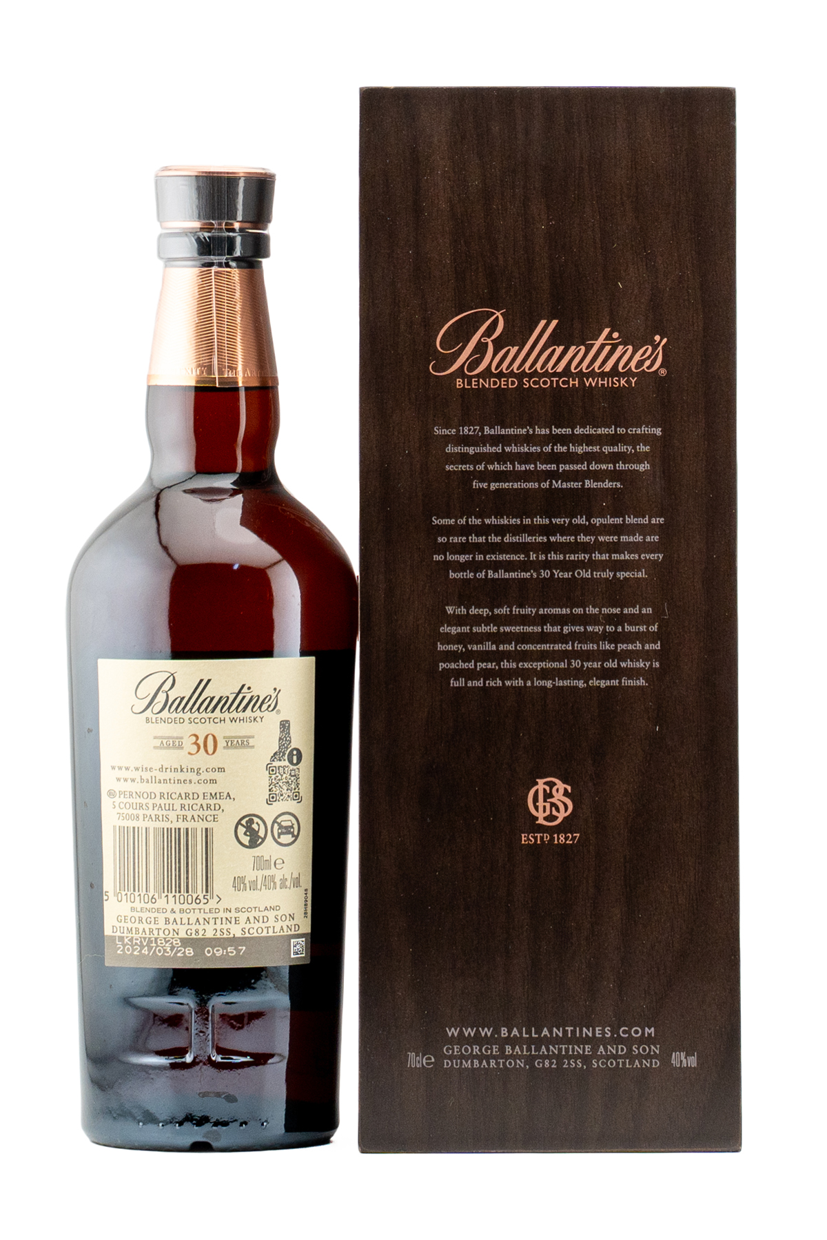 Buy Ballantines 30 Years Old -70 Cl | Delivery Dubai/AUH - CityDrinks