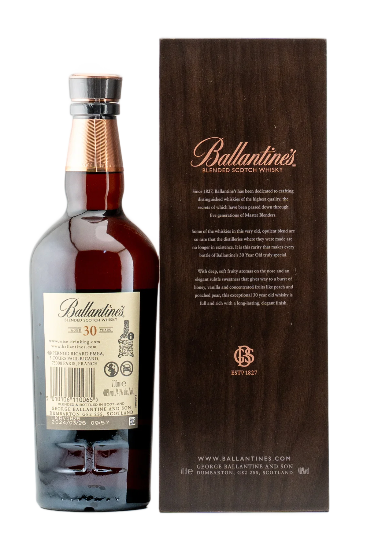 Buy Ballantines 30 Years Old -70 Cl | Delivery Dubai/AUH - CityDrinks