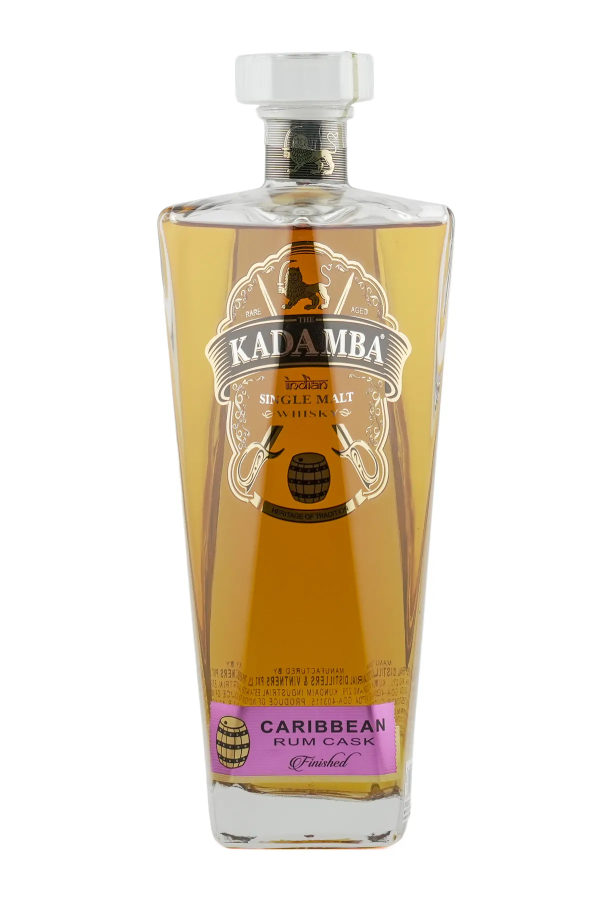 Kadamba Caribbean Rum Cask Finished Indian Single Malt 750 ml by kadamba - Compare prices in UAE