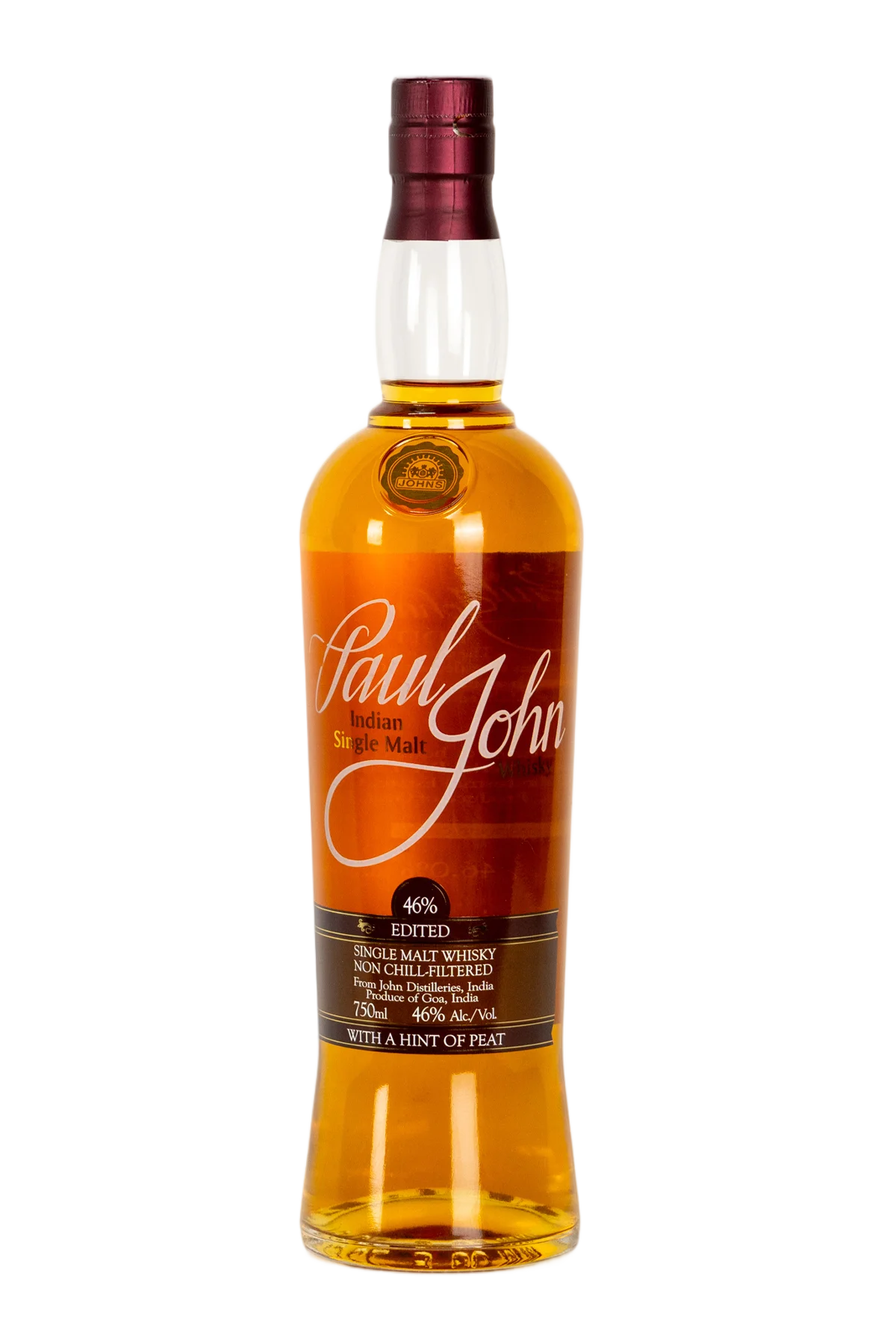 Paul John Edited Indian Single Malt Whisky 750 ml - Compare prices in UAE