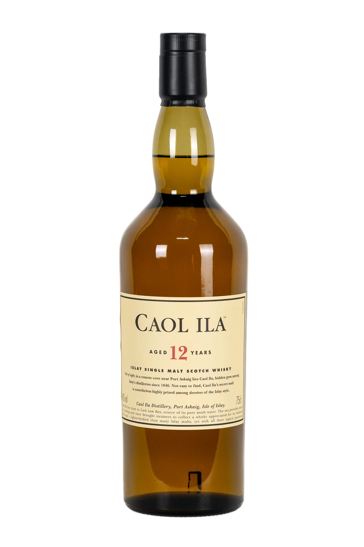 Caol Ila 12 Year Old Single Malt 750 ml - Compare prices in UAE