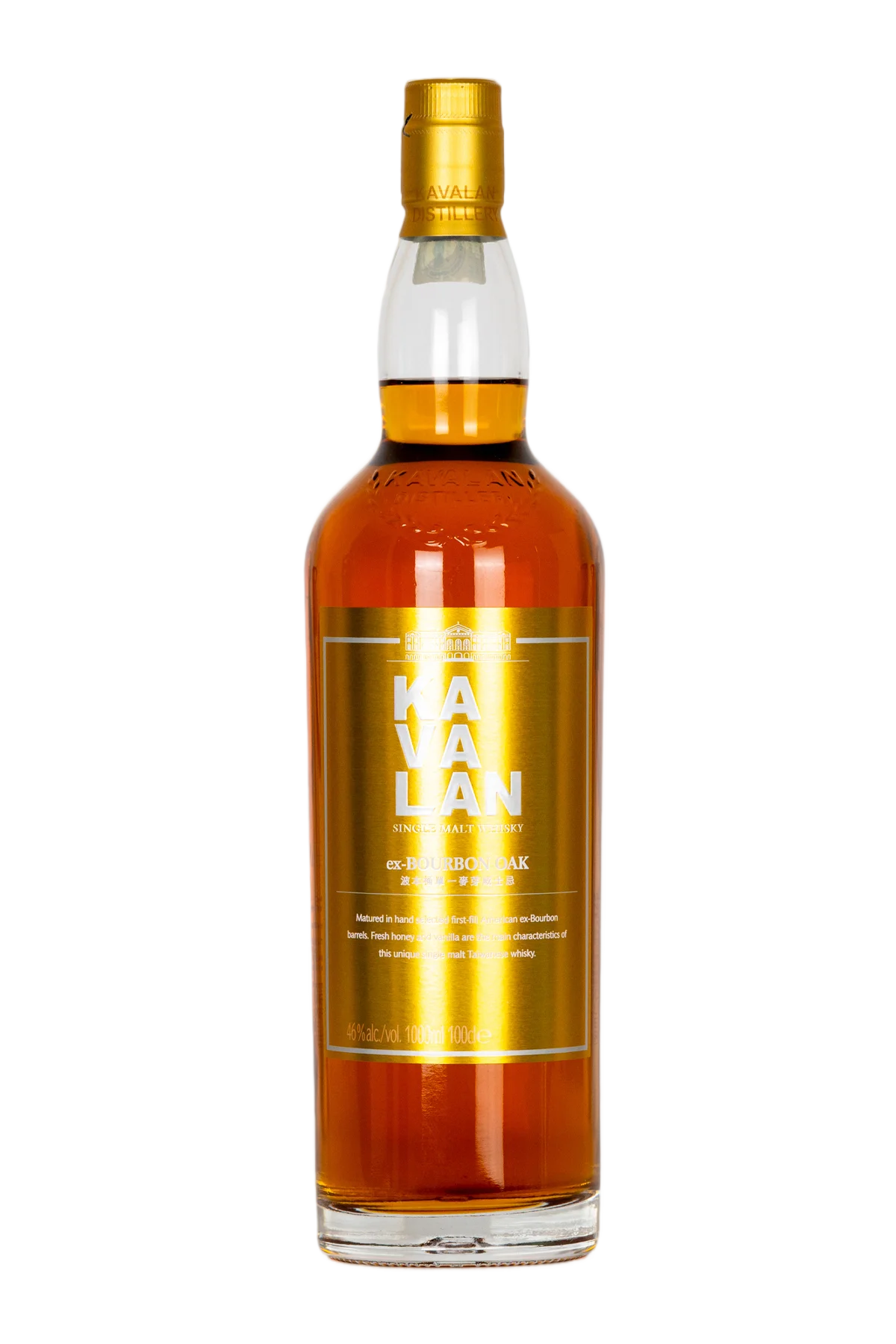 Kavalan Ex Bourbon Oak Single Malt 1000 ml by kavalan - Compare prices in UAE