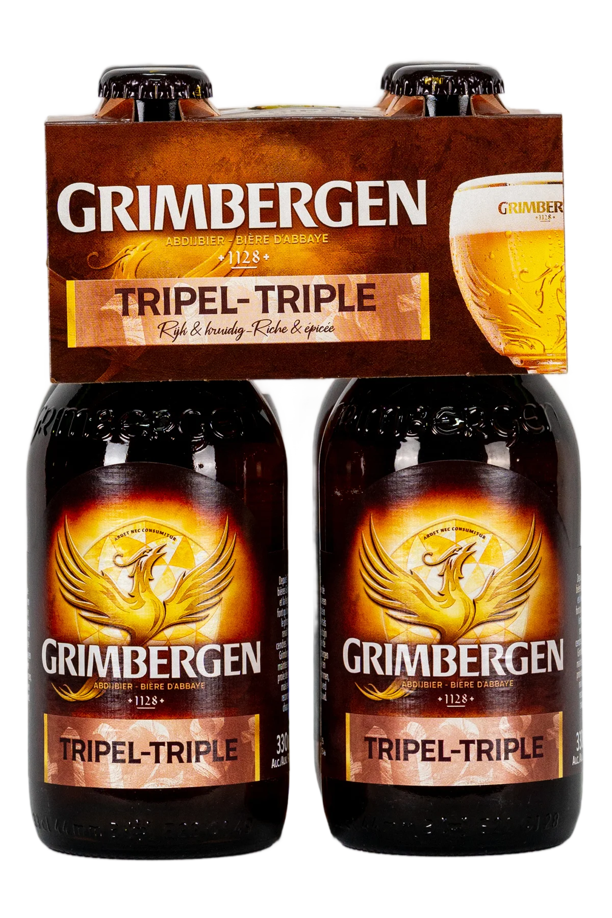 Grimbergen Tripel 4-pack 4 x 330ml - Compare prices in UAE