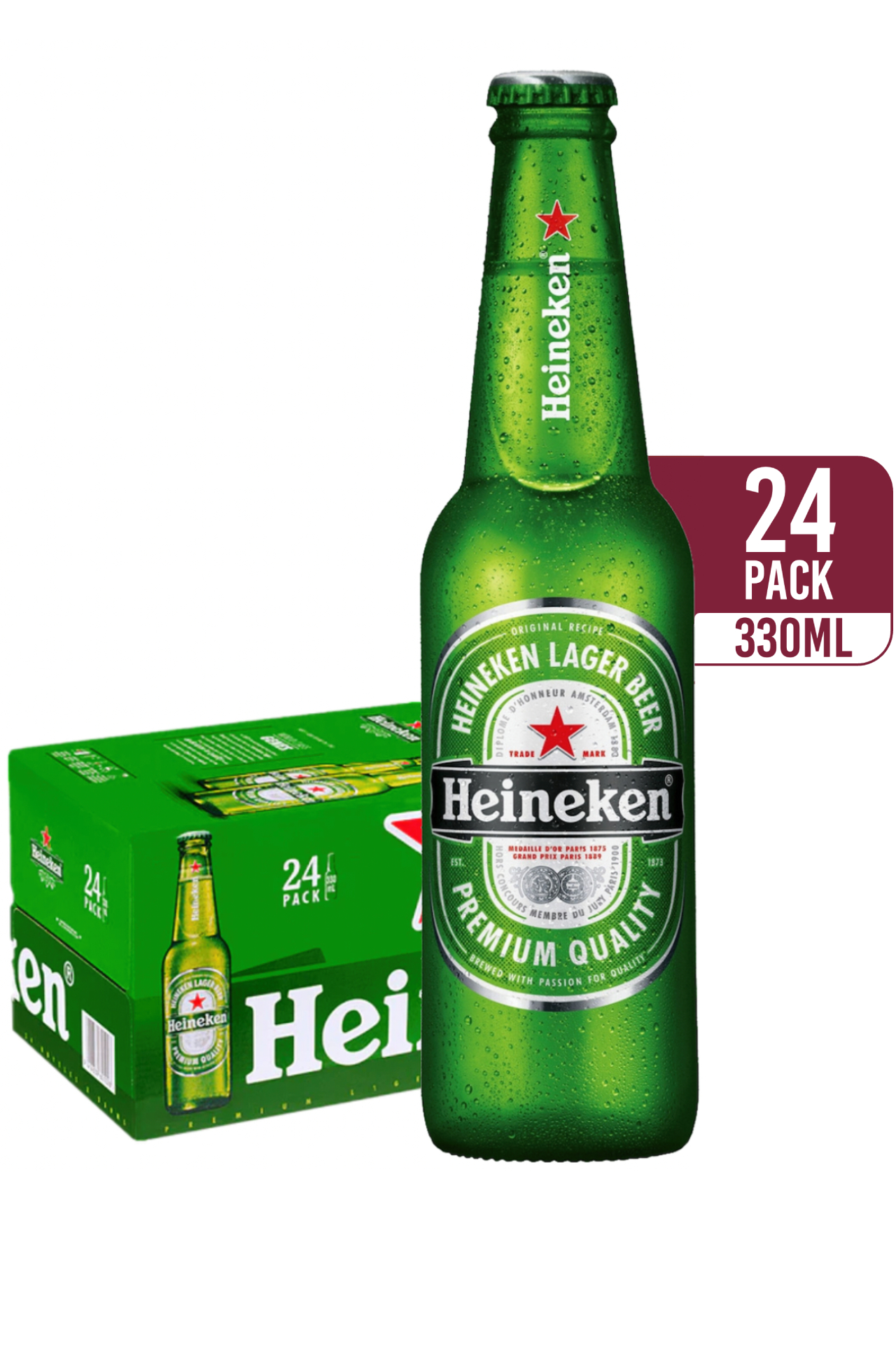Heineken Beer (24-pack)