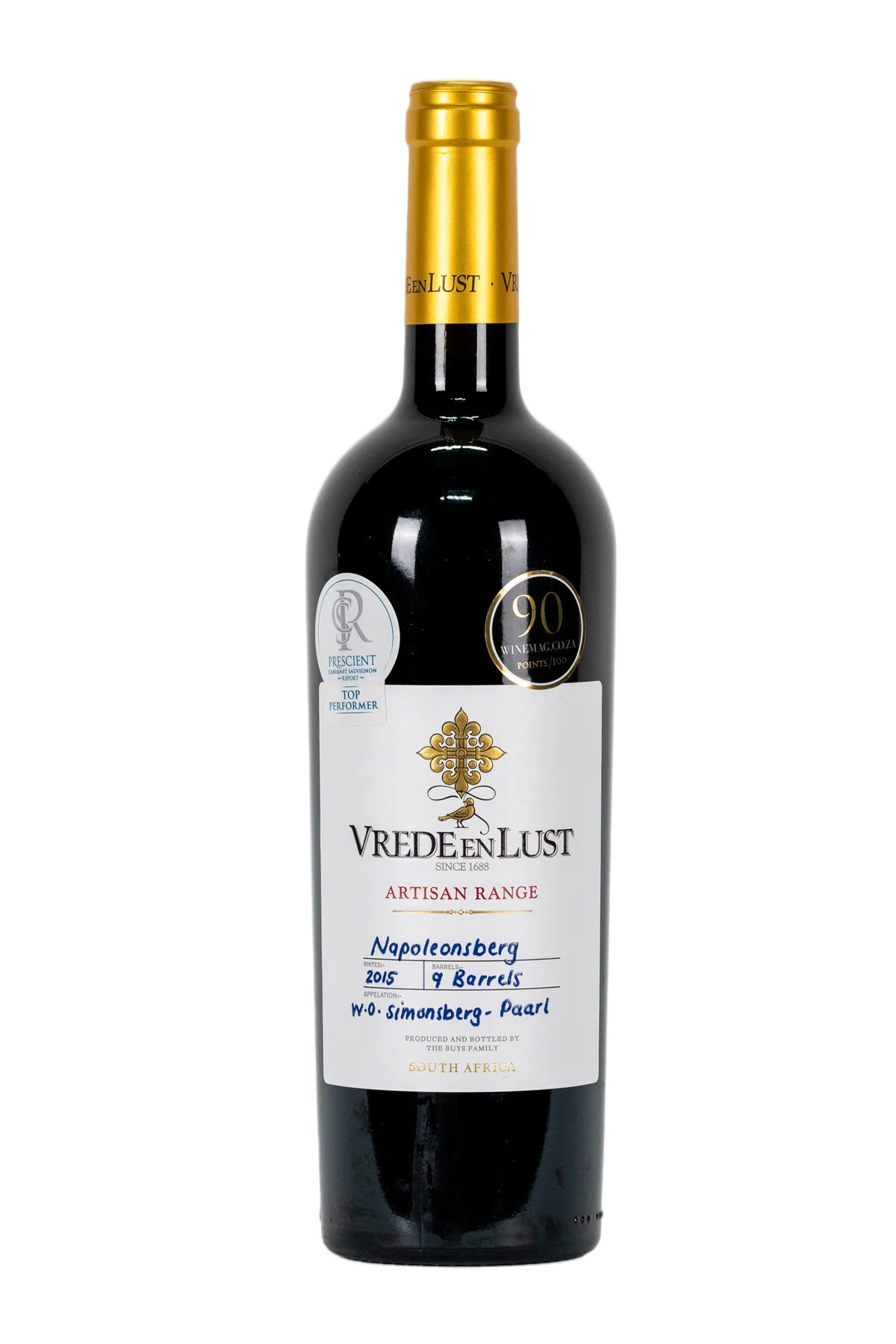 Vrede en Lust Napoleonsberg Cabernet Sauvignon 750 ml - Compare prices in UAE