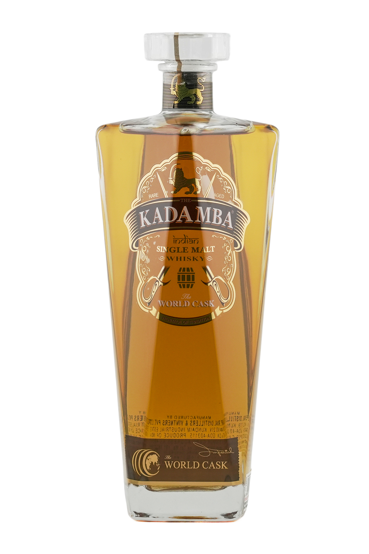 Kadamba World Cask Indian Single Malt