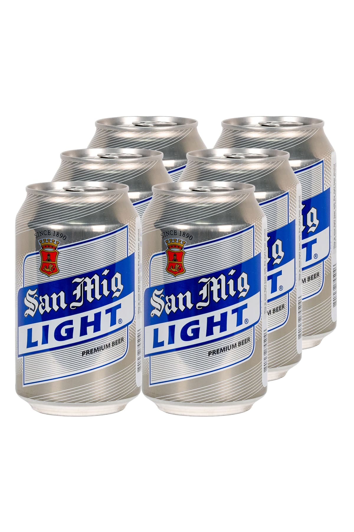 San Miguel Light Premium Beer (6-pack)
