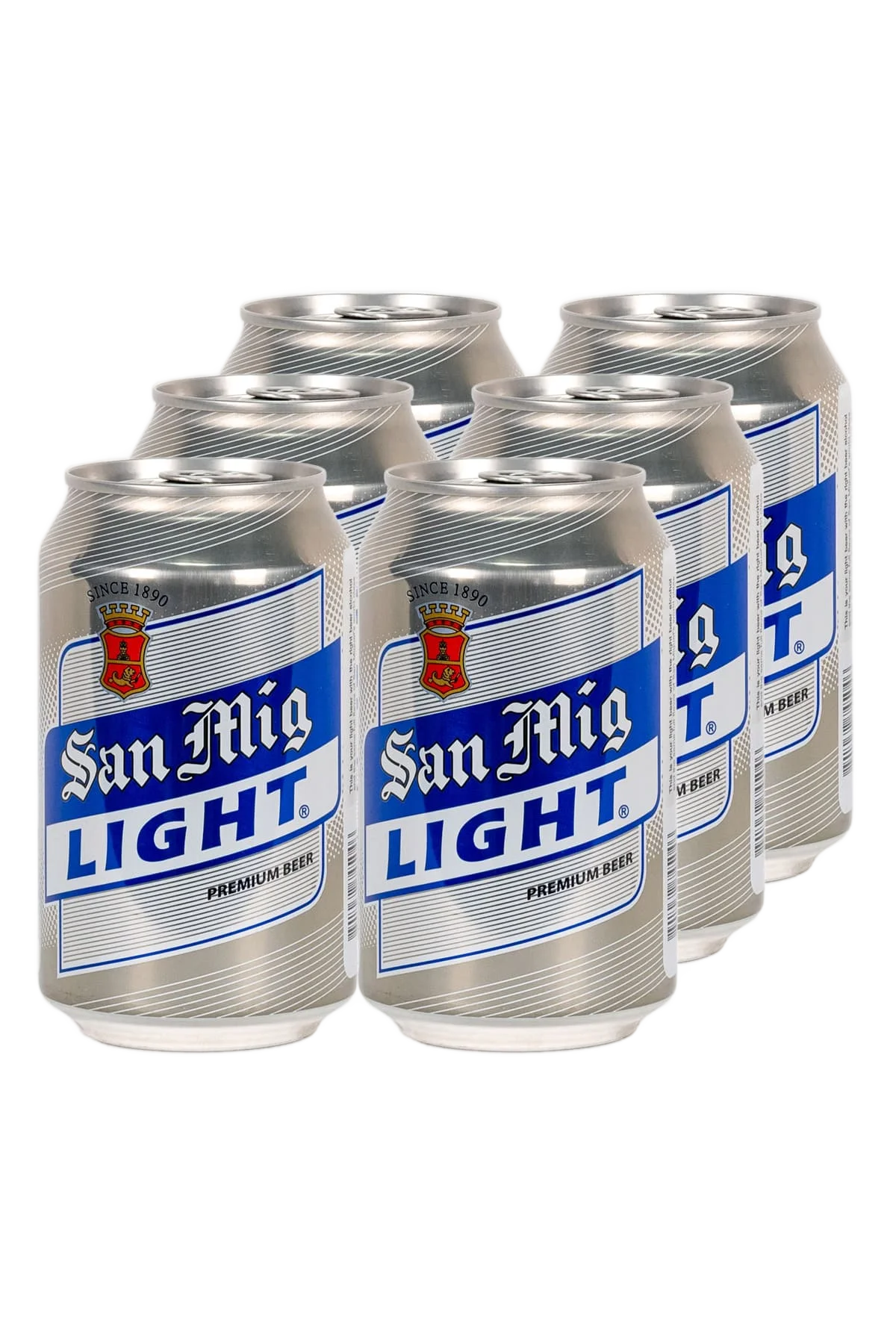 San Miguel Light Premium Beer 6-pack 6 x 330ml - Compare prices in UAE