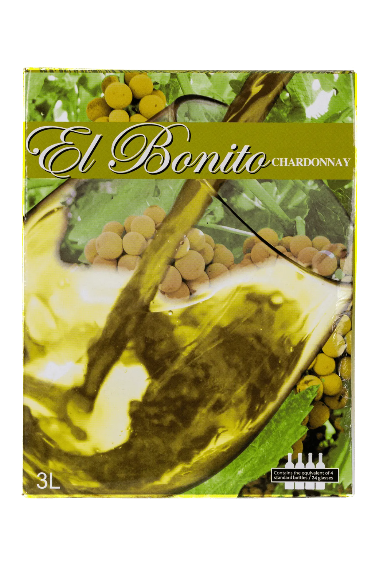 EI Bonito Chardonnay 3-Liter Boxed Wine 3000 ml - Compare prices in UAE