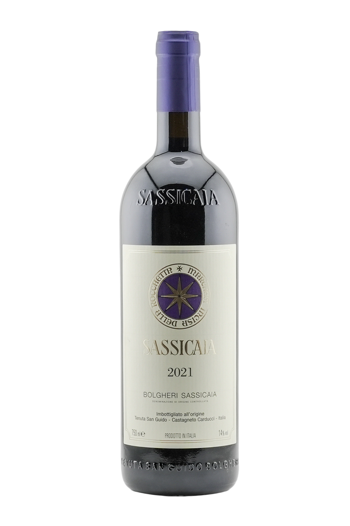 Buy Sassicaia Tenuta San Guido 2021 75cl 14% - CityDrinks
