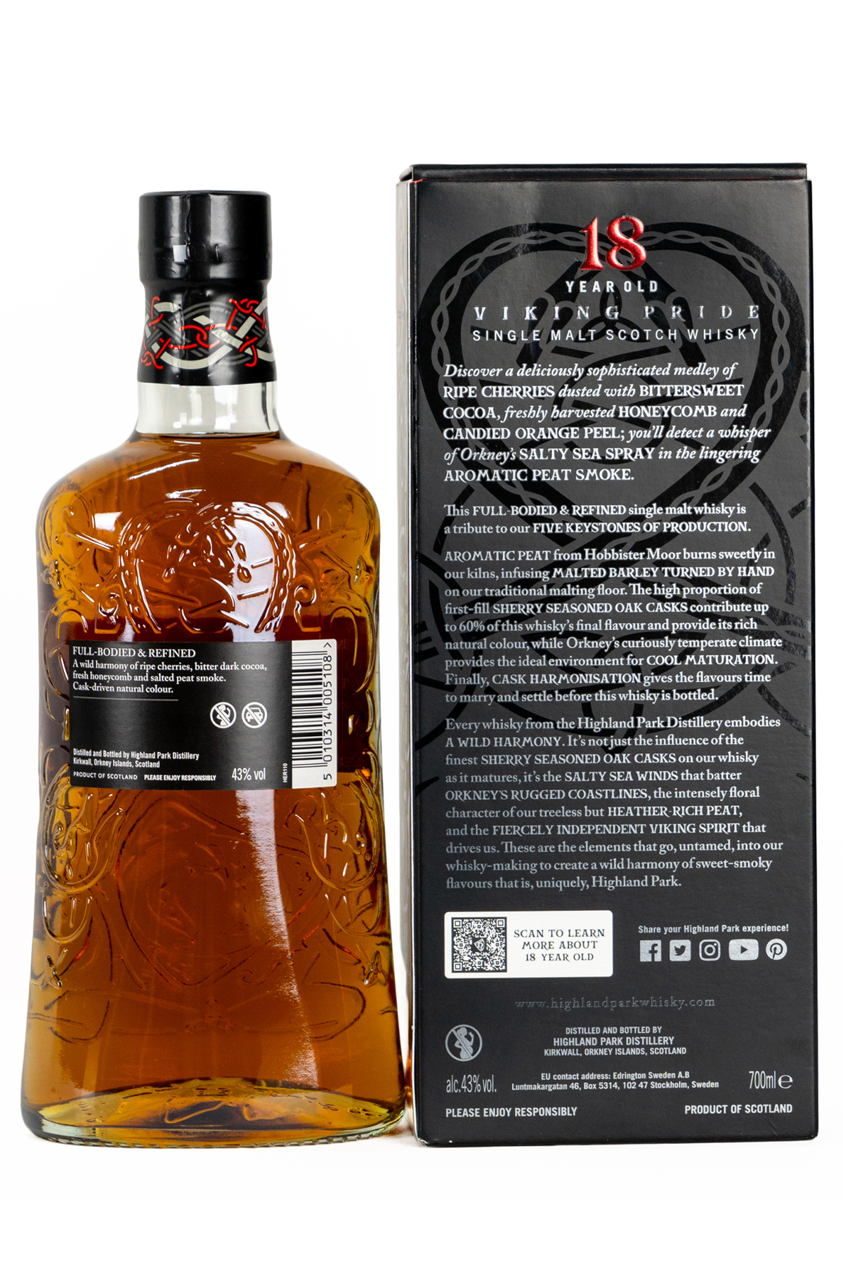 Buy Highland Park 18 Year Old Viking Pride Single Malt - CityDrinks