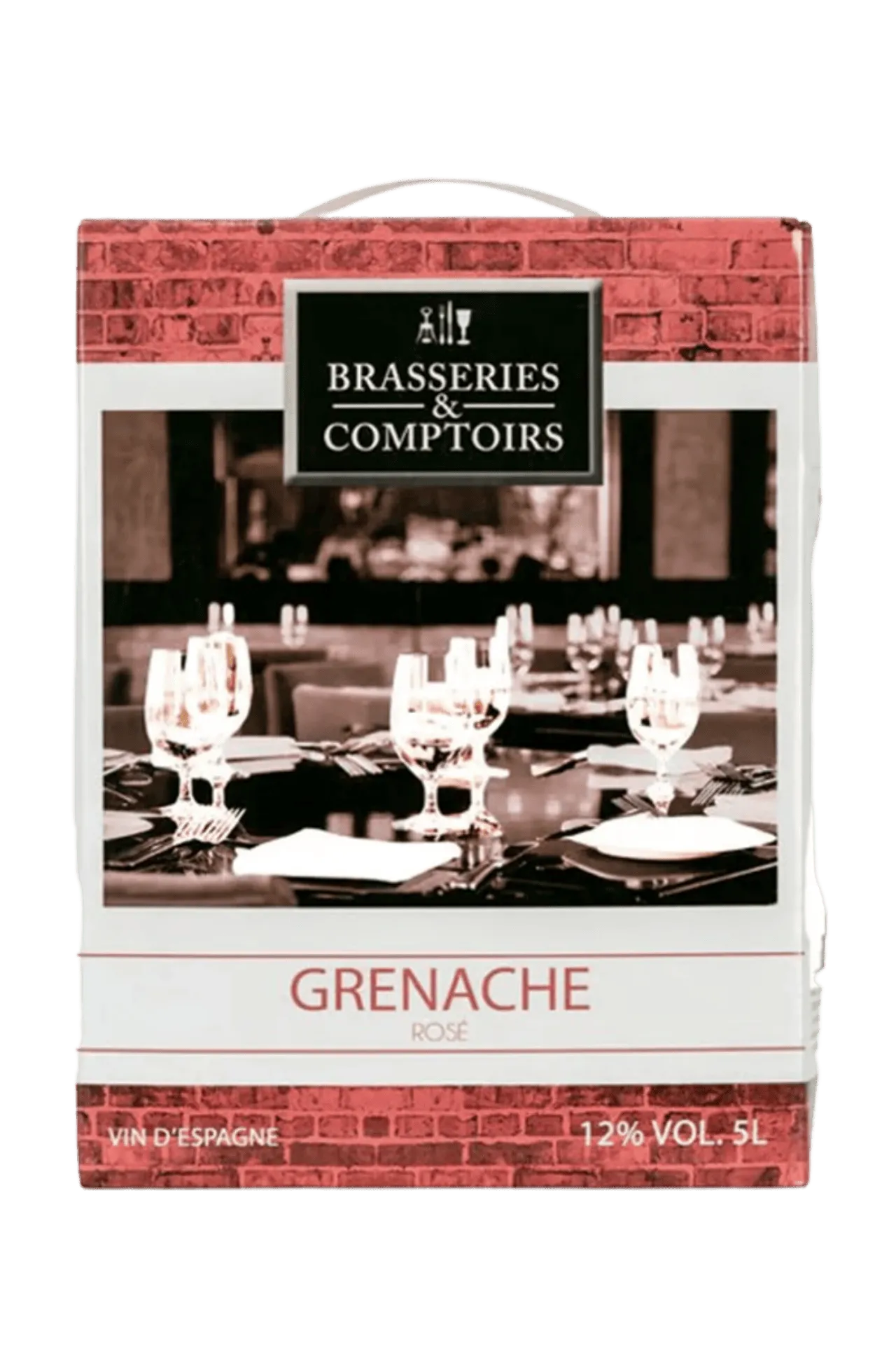 Brasseries Comptoirs Grenache Ros 5-Liter Boxed Wine 5000 ml by brasseries - Compare prices in UAE