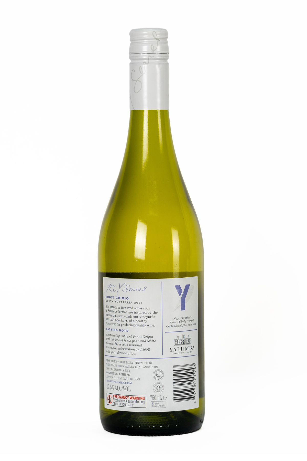 Buy Yalumba Y Series Pinot Grigio Delivery Dubai/AUH CityDrinks