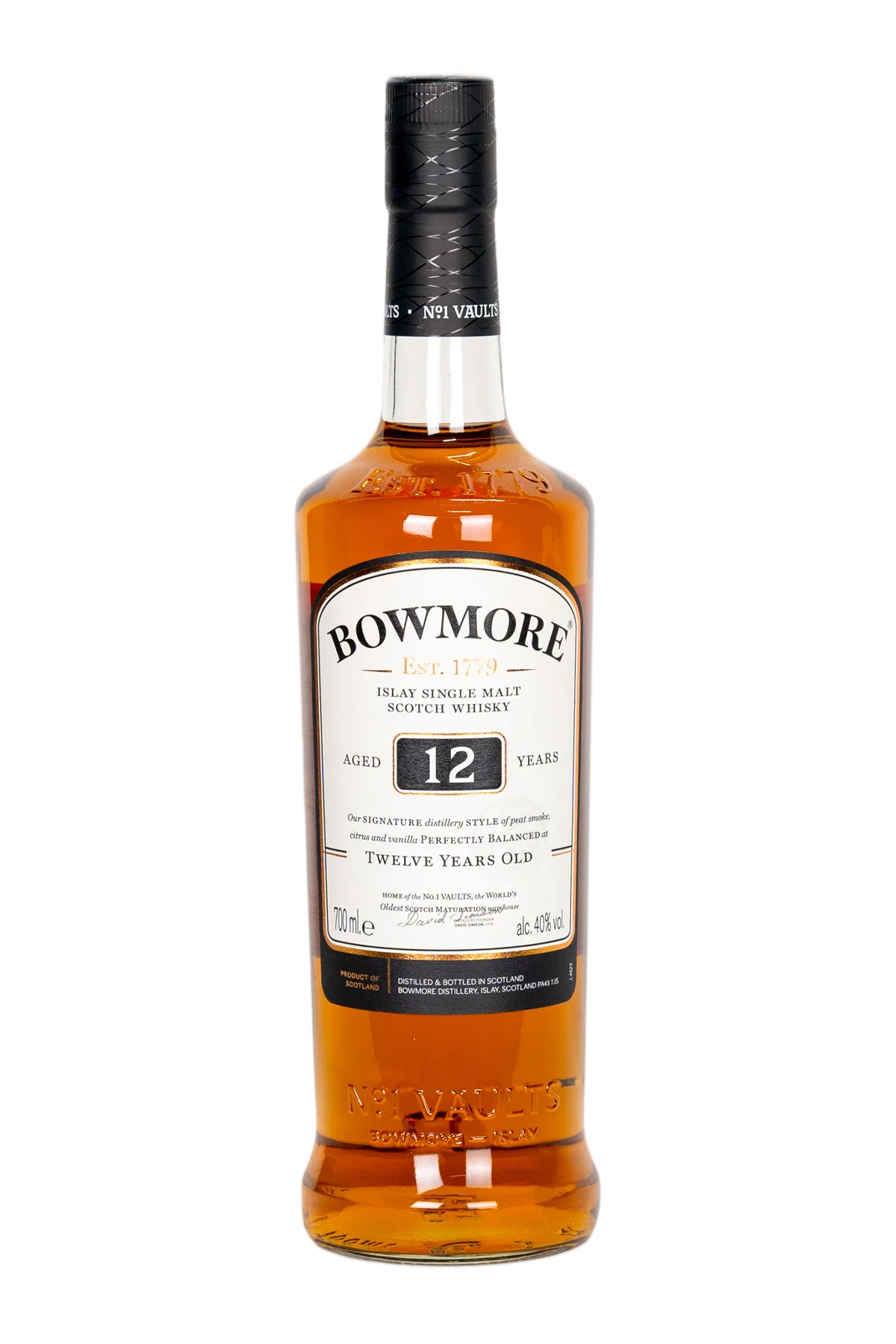 Bowmore 12 Year Old Single Malt 700 ml by bowmore - Compare prices in UAE