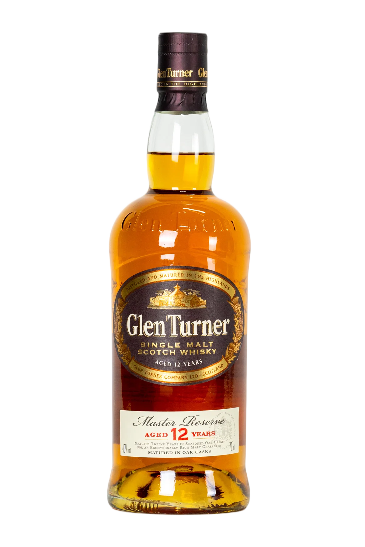 Glen Turner 12 Year Old Single Malt 700 ml - Compare prices in UAE