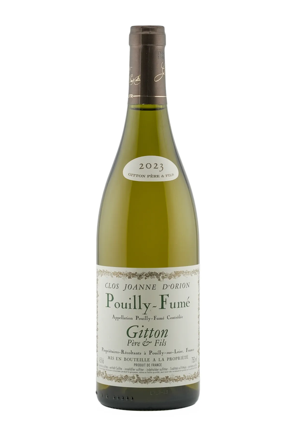 Gitton Père & Fils Clos Joanne d'Orion Pouilly-Fumé