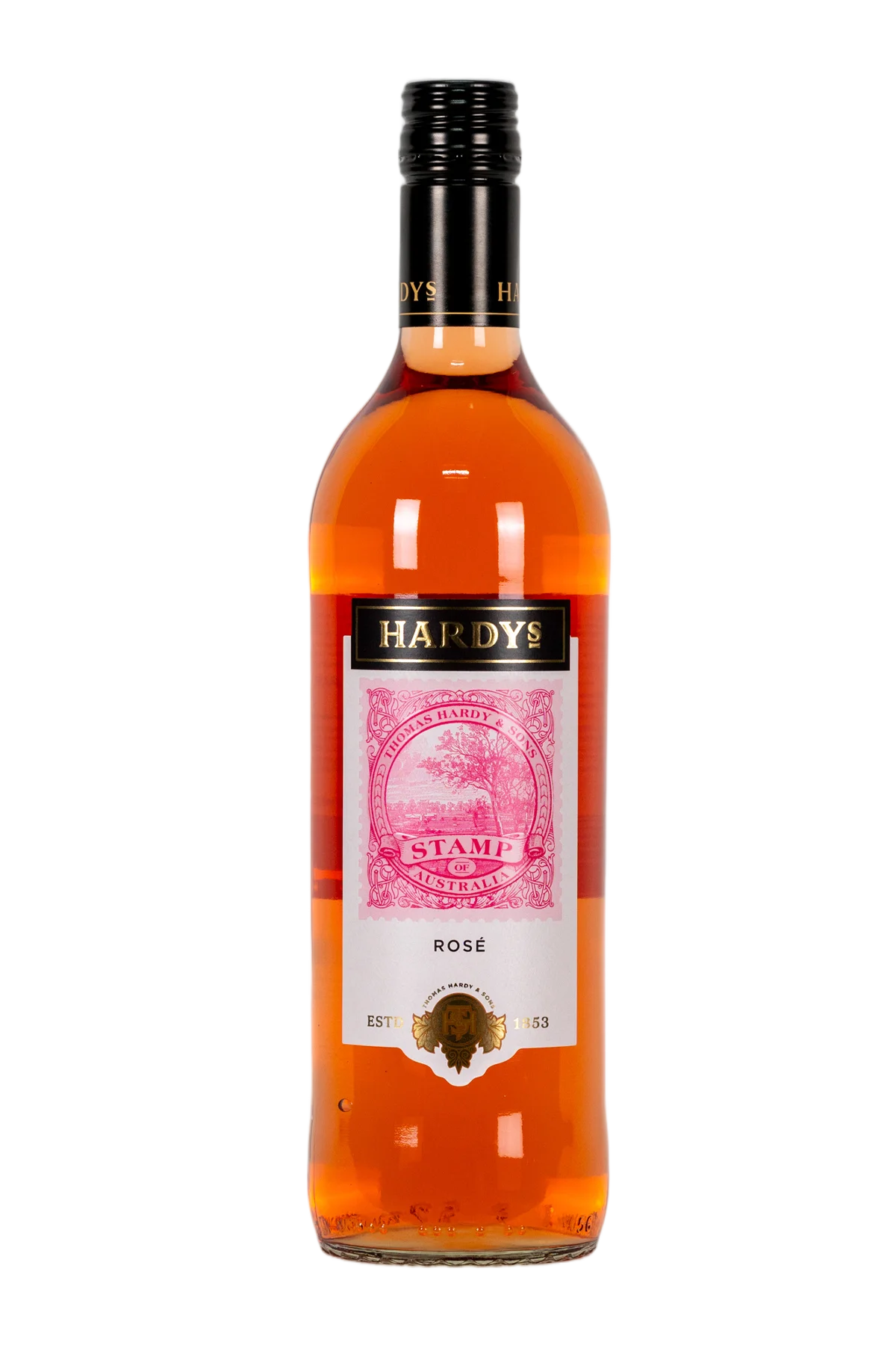 Hardys Stamp of Australia Shiraz Ros 750 ml - Compare prices in UAE