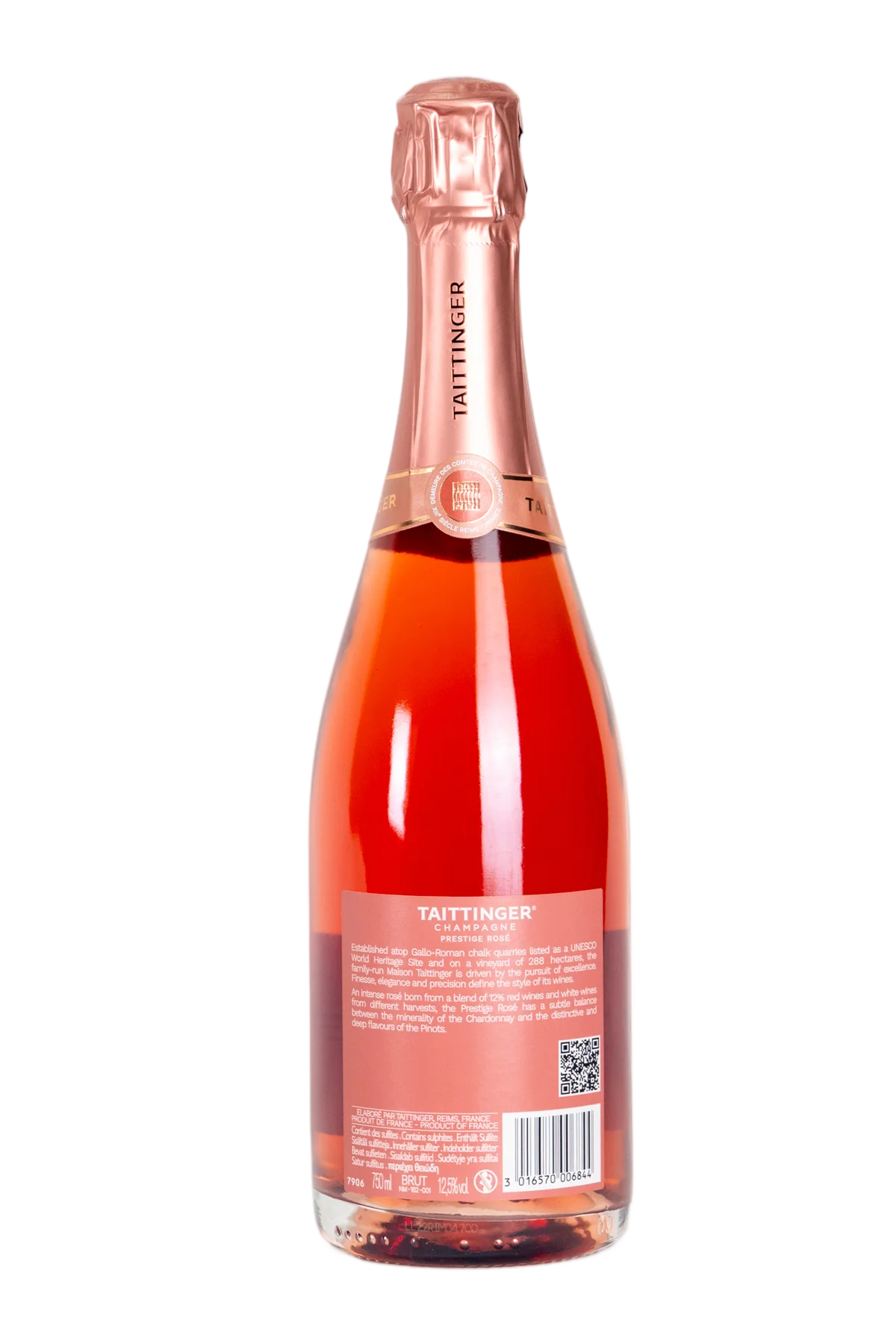 Buy Taittinger Brut Prestige Rosé Champagne - CityDrinks