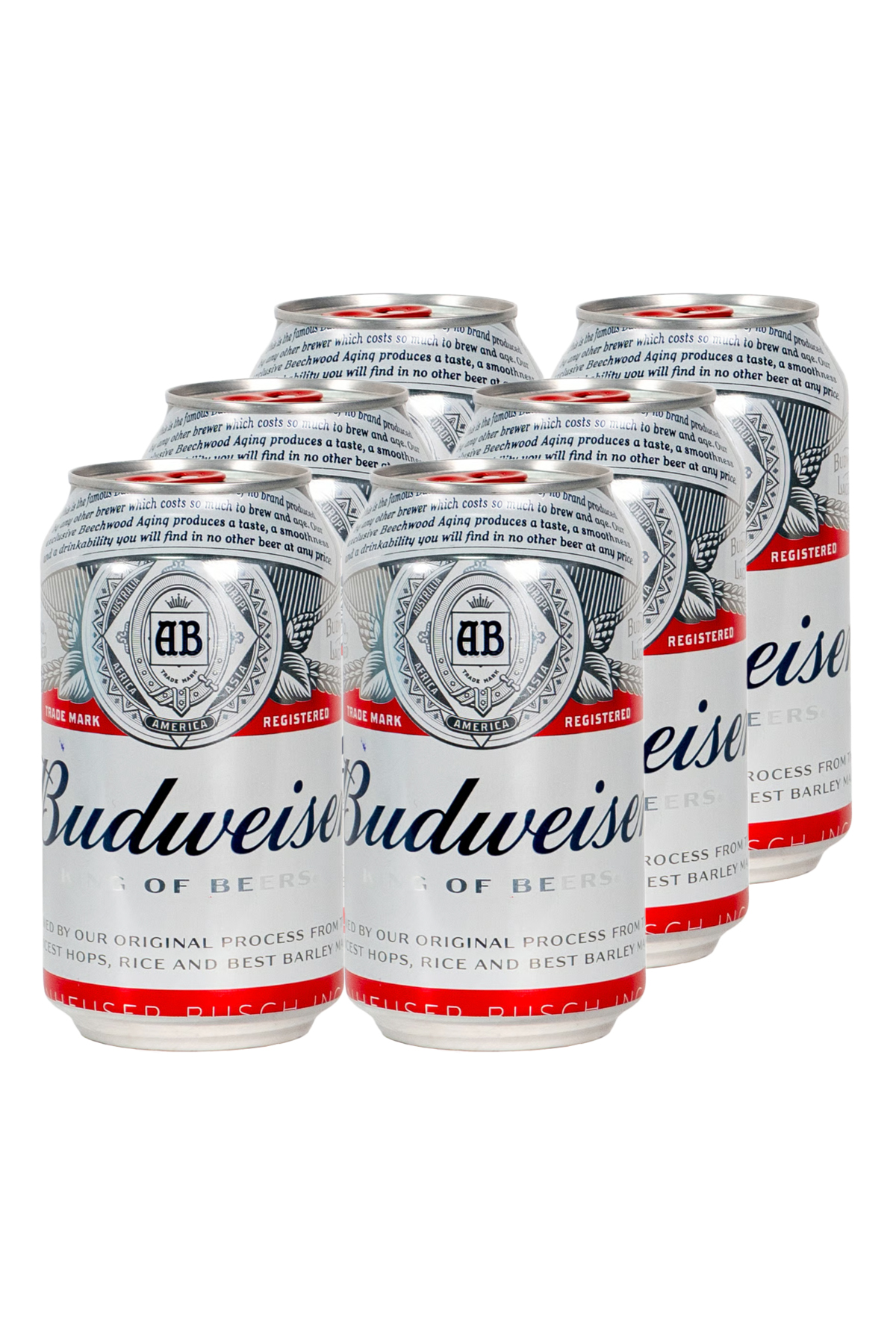 Budweiser American Lager Can (6-pack)