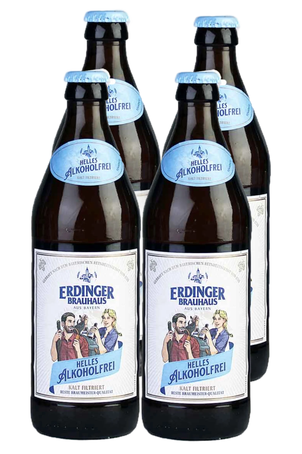 Erdinger Brauhaus Helles 0.5 Non-Alcoholic Beer 4-pack 4 x 500ml by erdinger - Compare prices in UAE