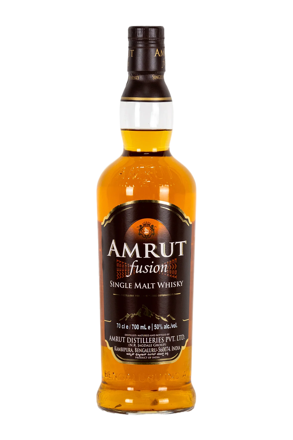 Amrut Fusion Indian Single Malt Whisky 700 ml by amrut - Compare prices in UAE